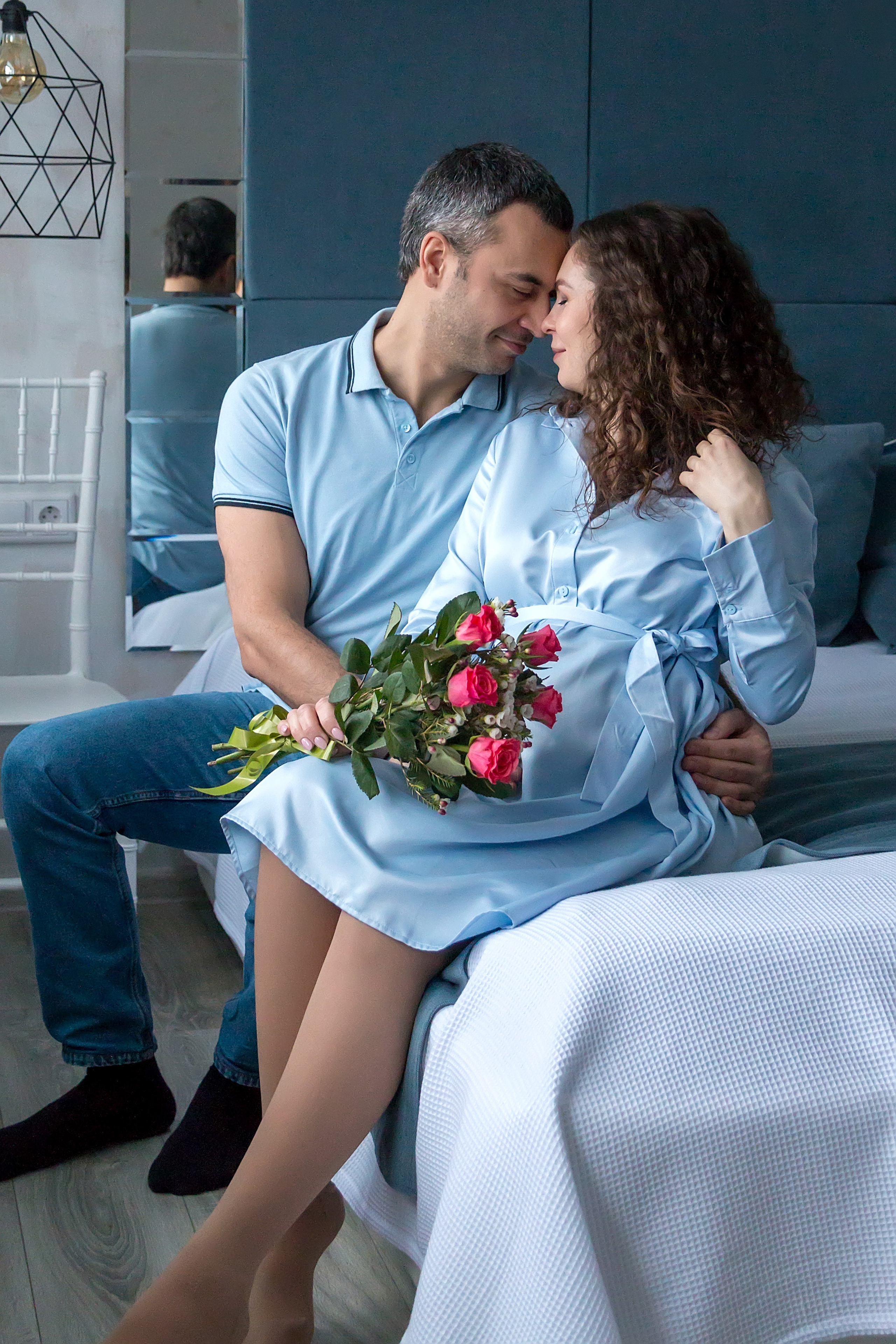 Дарья и Расул в ожидании чуда. Семейный и детский фотограф в Москве Екатерина Лебедева