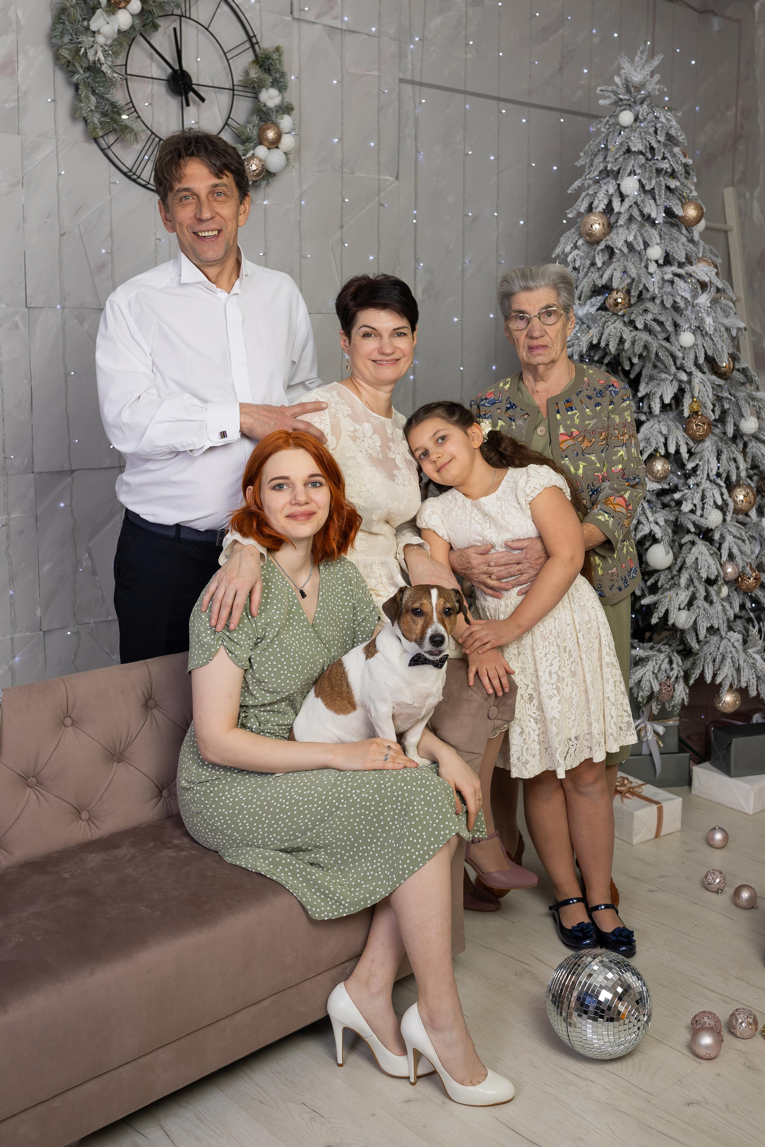 Алла и ее семья. Семейный и детский фотограф в городе Подолск МО Крылова Ирина