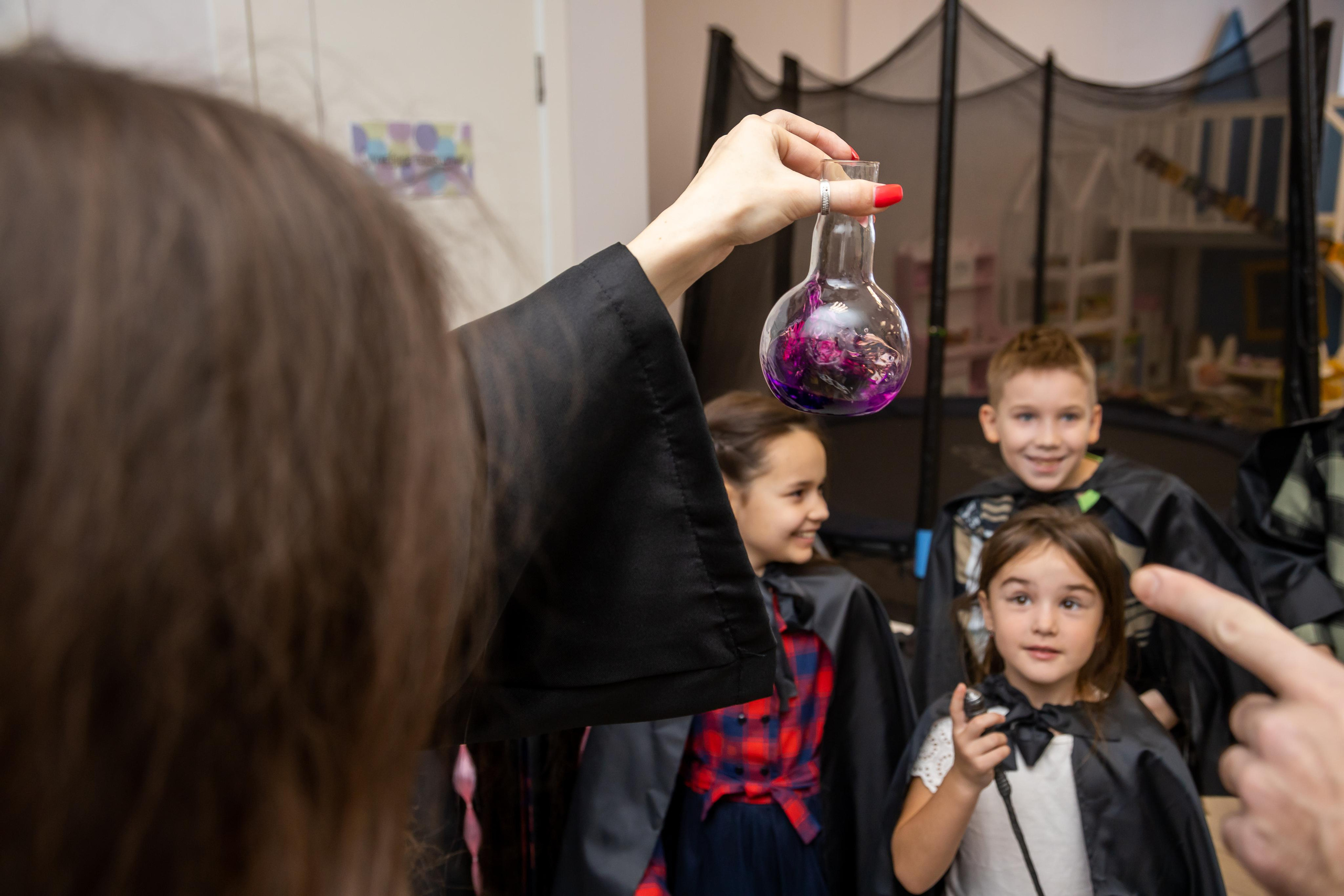 Детский праздник в стиле Гарри Поттера. Свадебный фотограф в городе Подольск МО и Москва Крылова Ирина