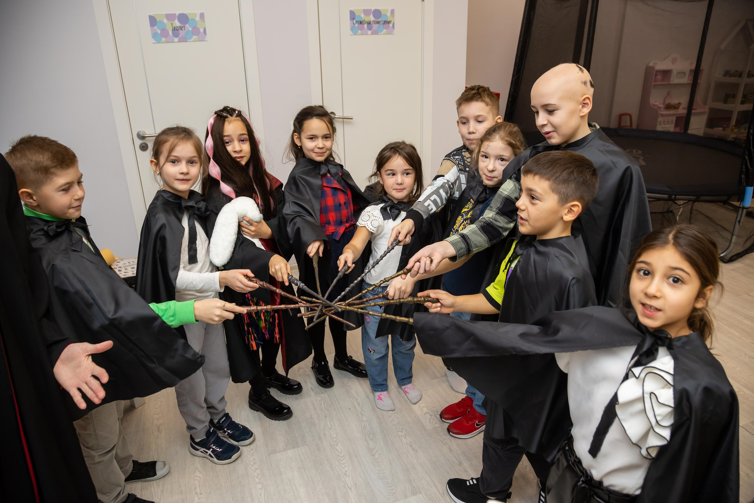 Детский праздник в стиле Гарри Поттера. Свадебный фотограф в городе Подольск МО и Москва Крылова Ирина