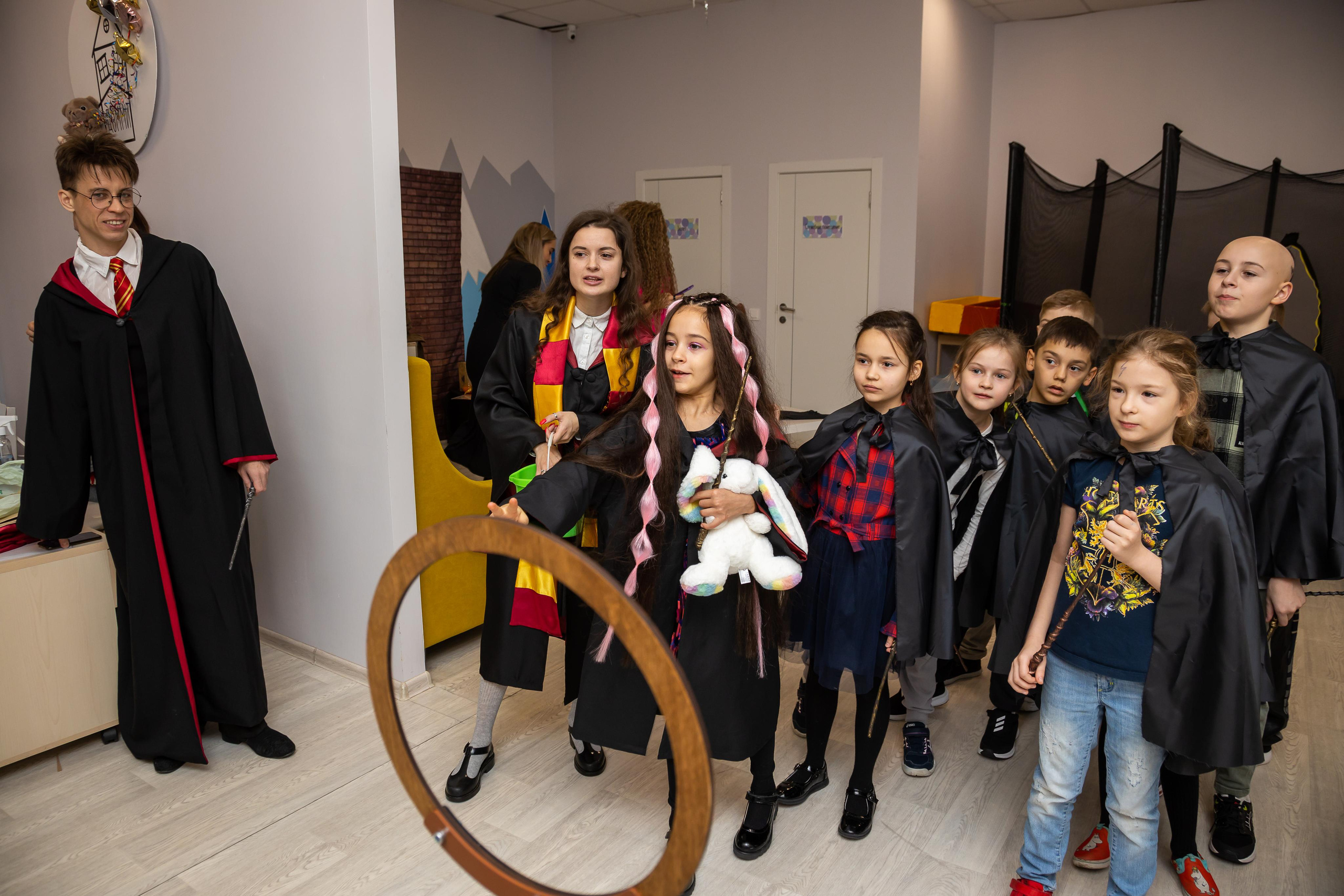 Детский праздник в стиле Гарри Поттера. Свадебный фотограф в городе Подольск МО и Москва Крылова Ирина