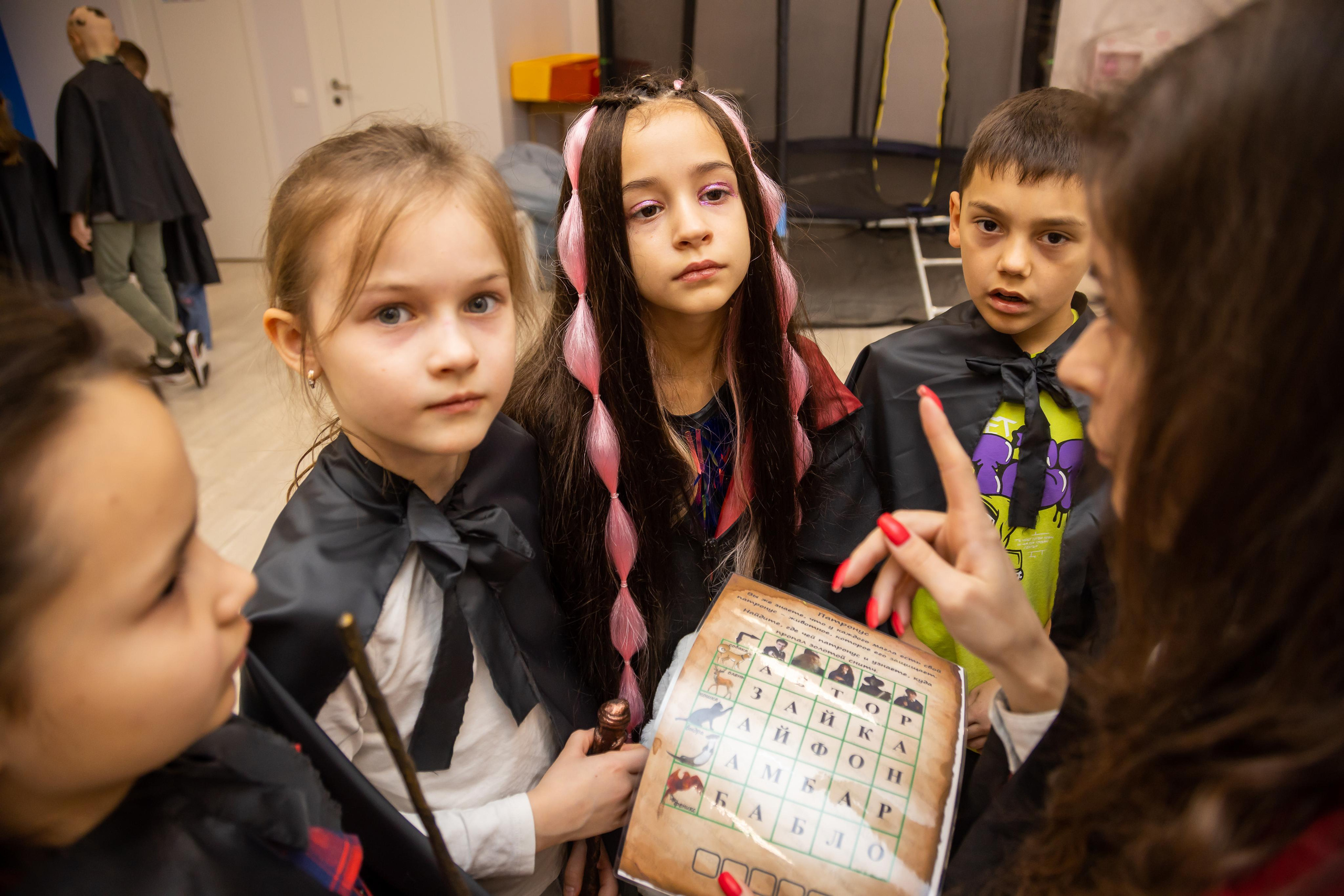 Детский праздник в стиле Гарри Поттера. Свадебный фотограф в городе Подольск МО и Москва Крылова Ирина