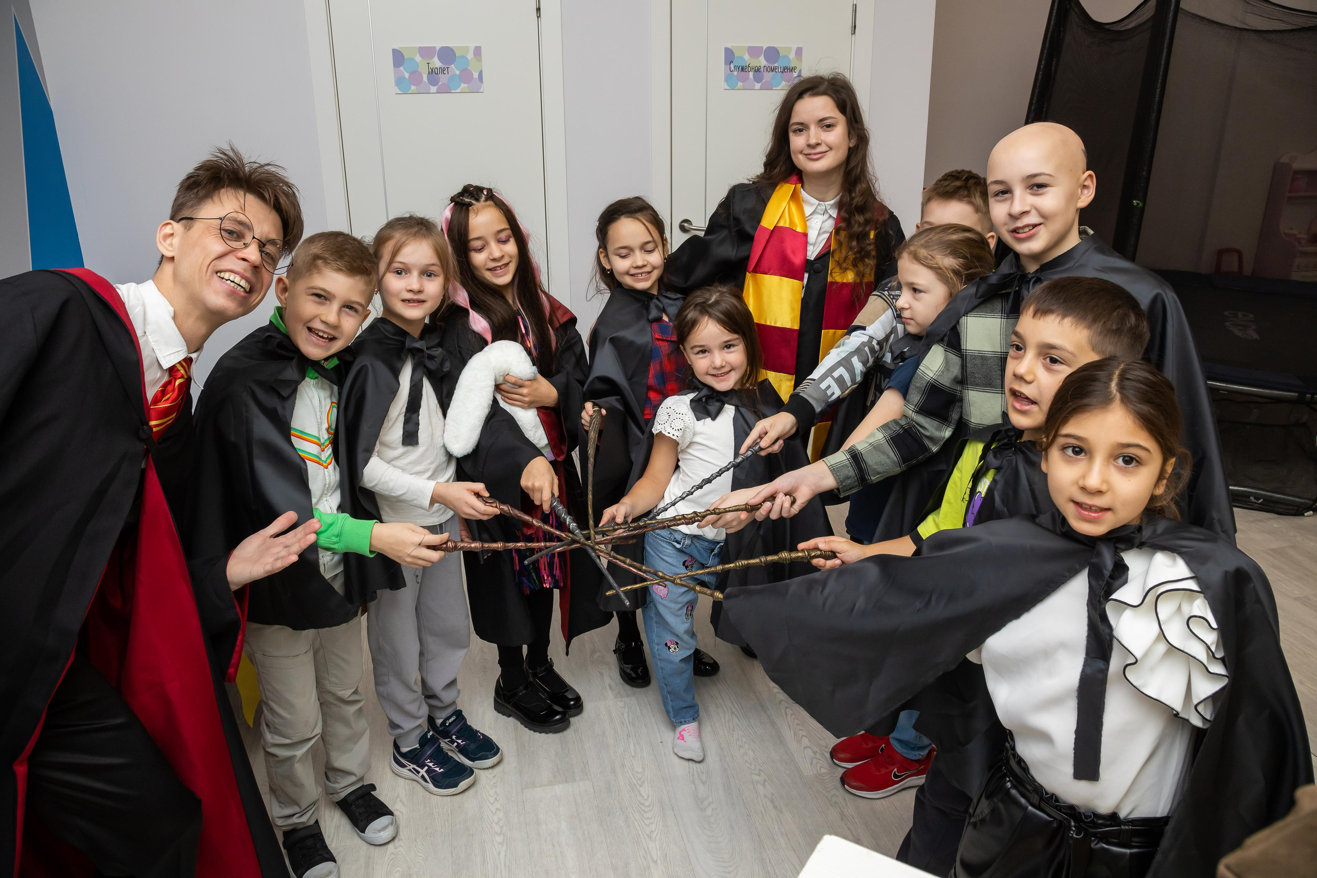 Детский праздник в стиле Гарри Поттера. Свадебный фотограф в городе Подольск МО и Москва Крылова Ирина