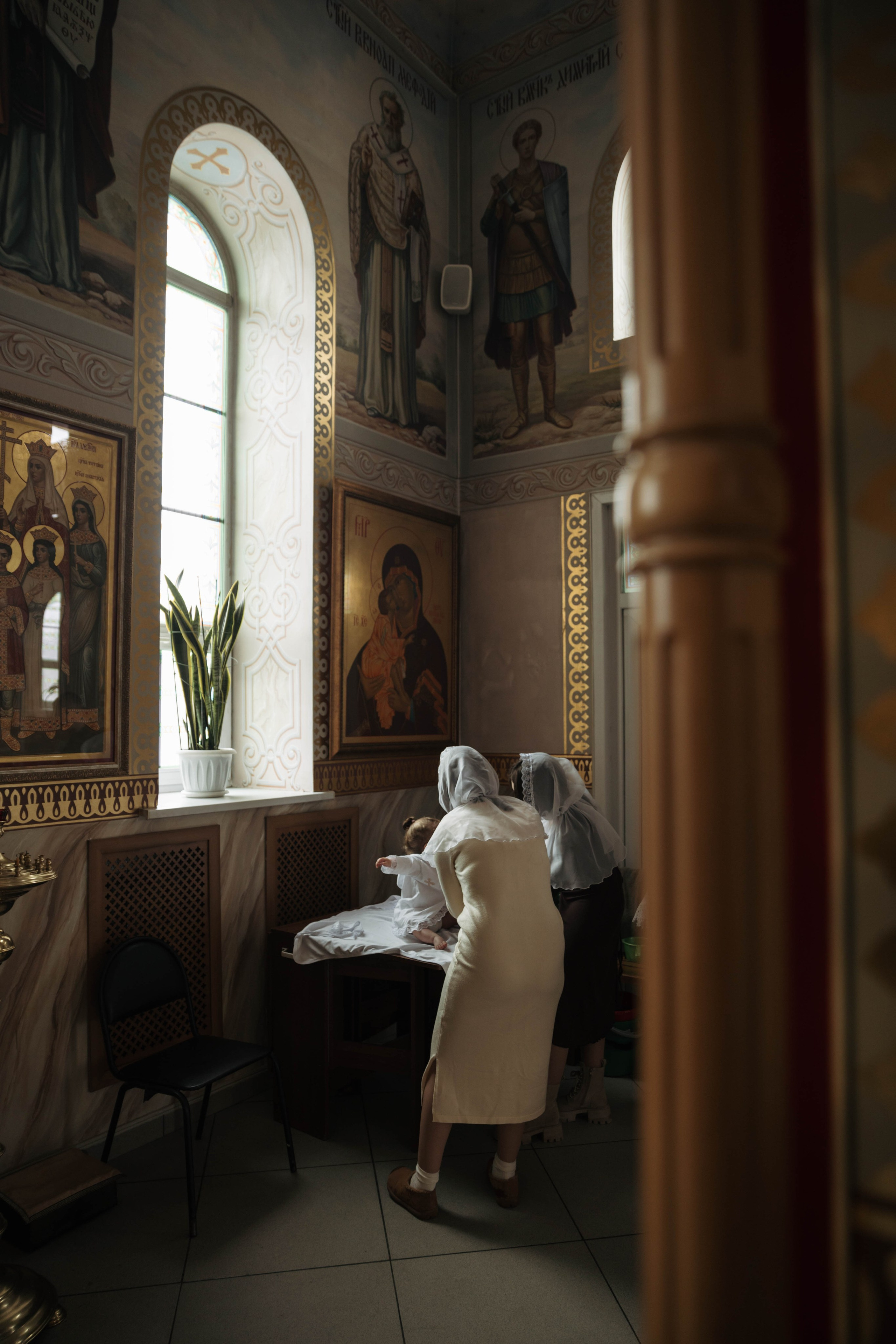 Таинство Крещения Владиславы. Фотограф Сальск Катерина