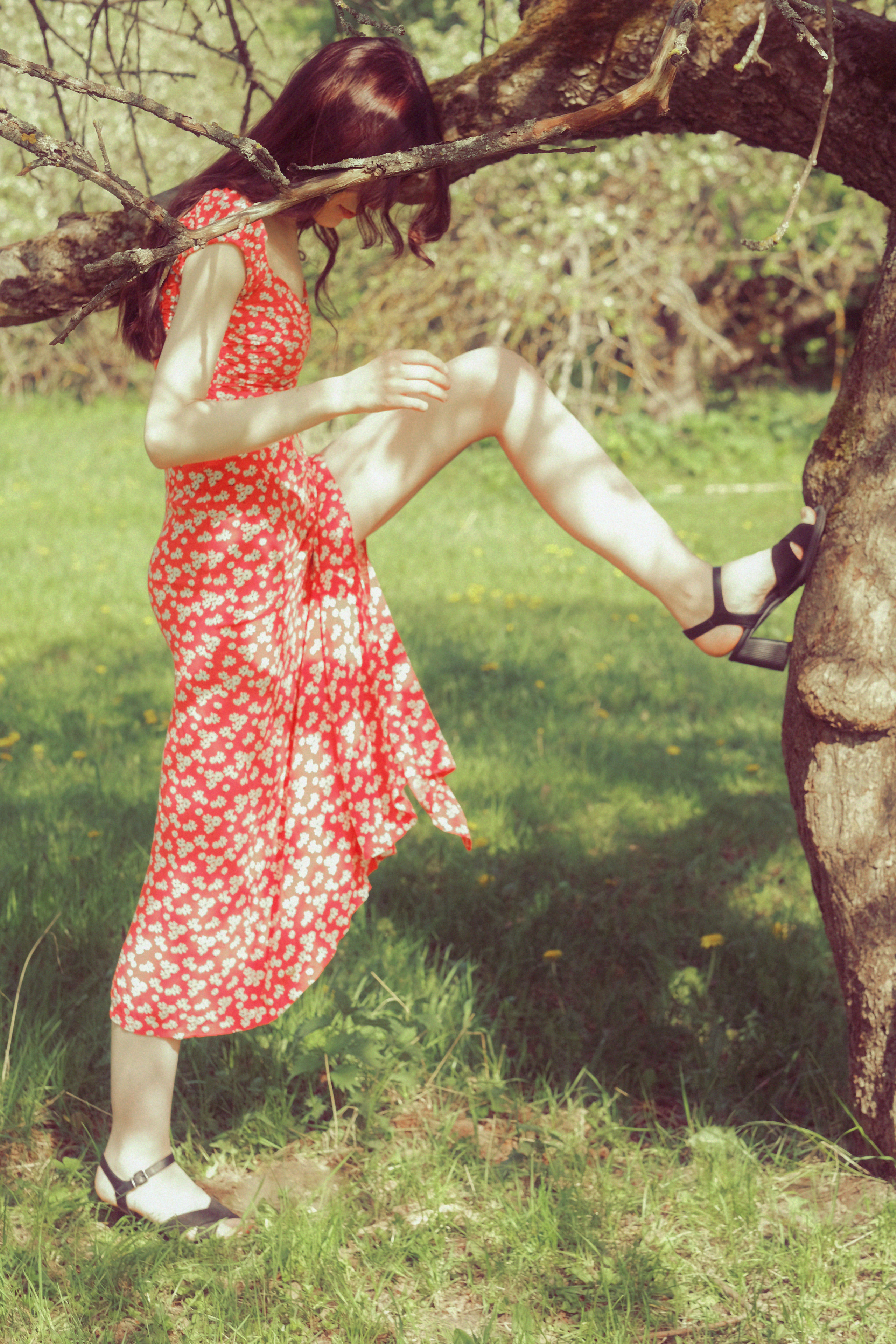 Портреты на природе. Анна Сутягина. Фотограф в Москве