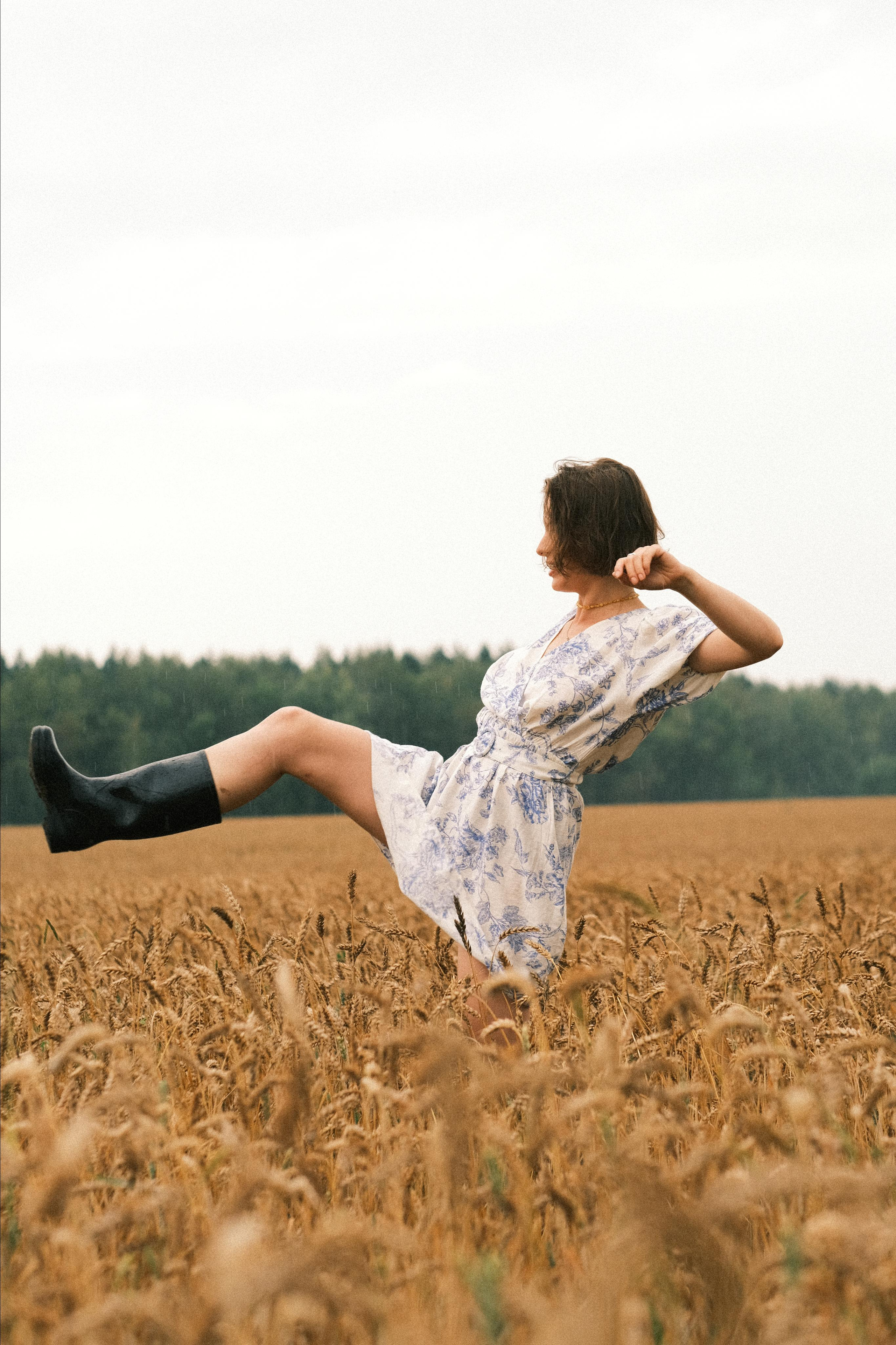 Портреты на природе. Анна Сутягина. Фотограф в Москве