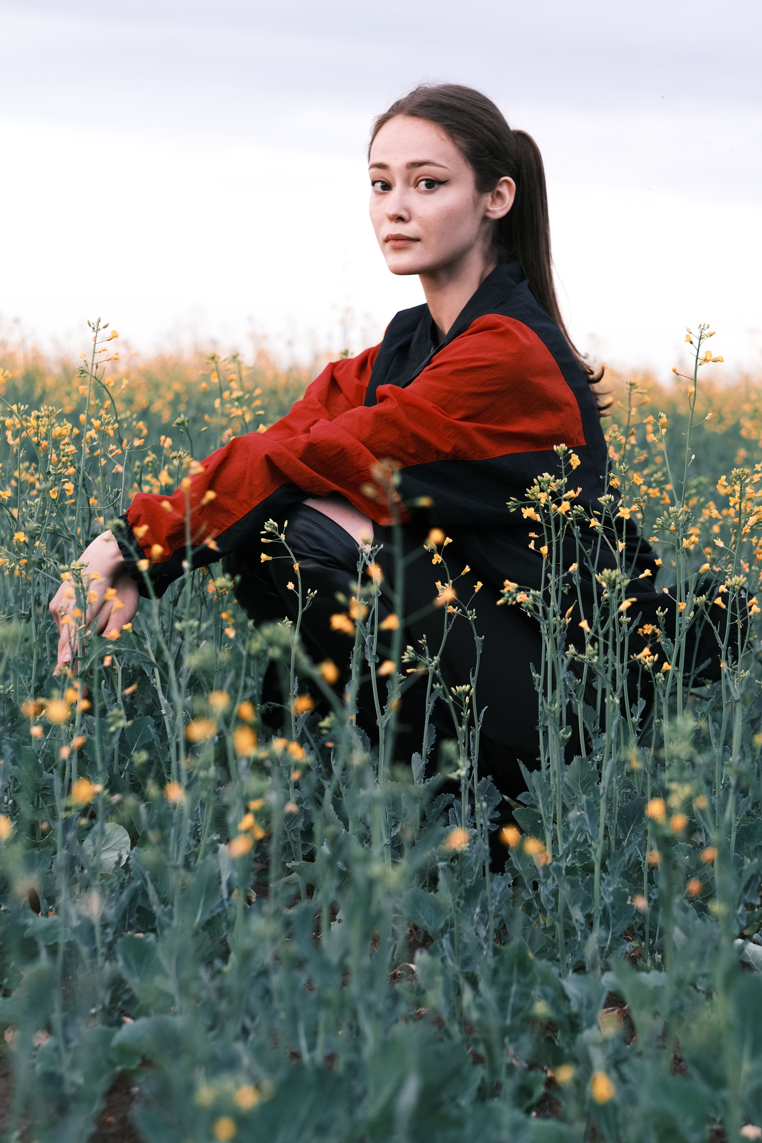 Портреты на природе. Анна Сутягина. Фотограф в Москве