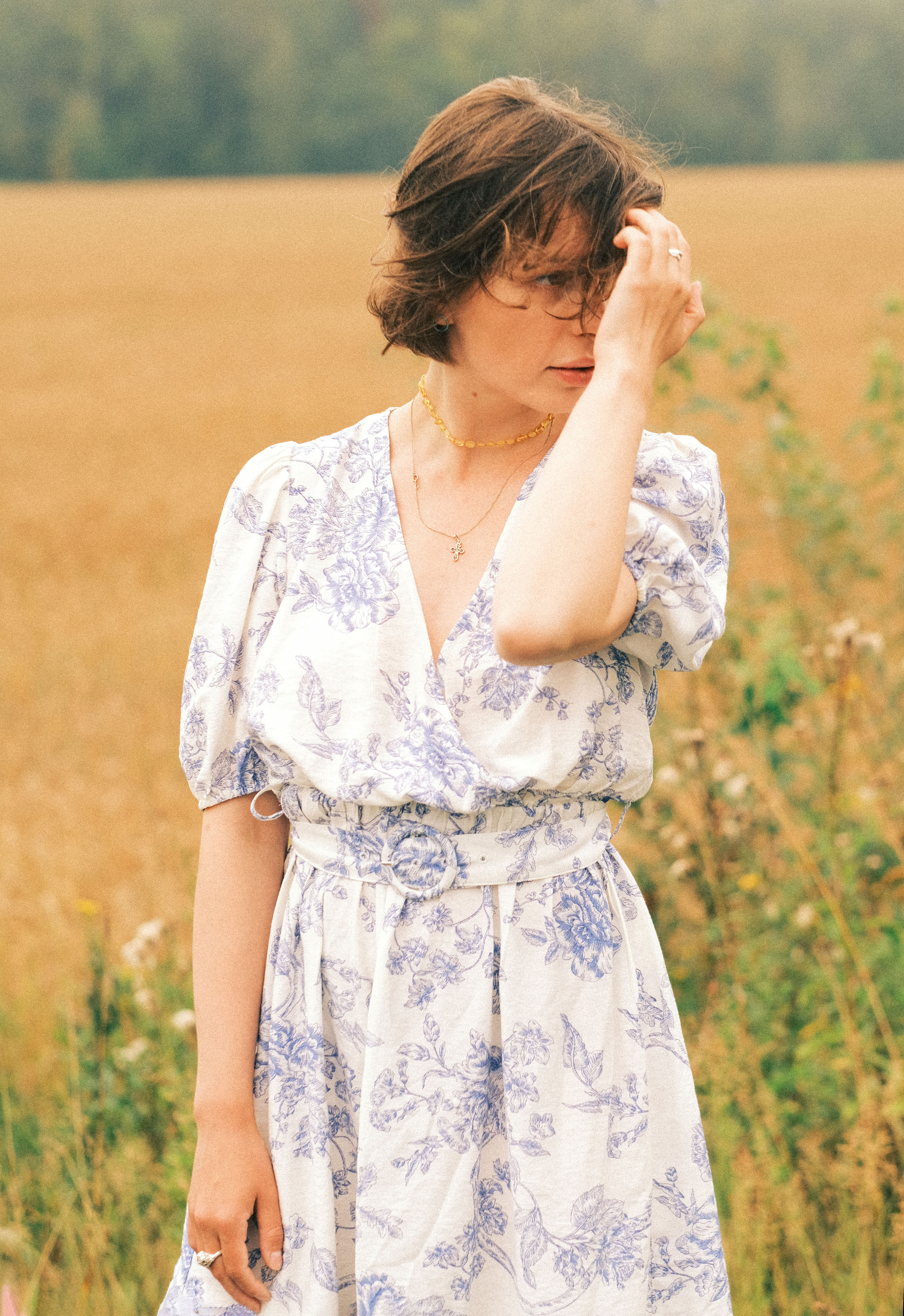 Портреты на природе. Анна Сутягина. Фотограф в Москве