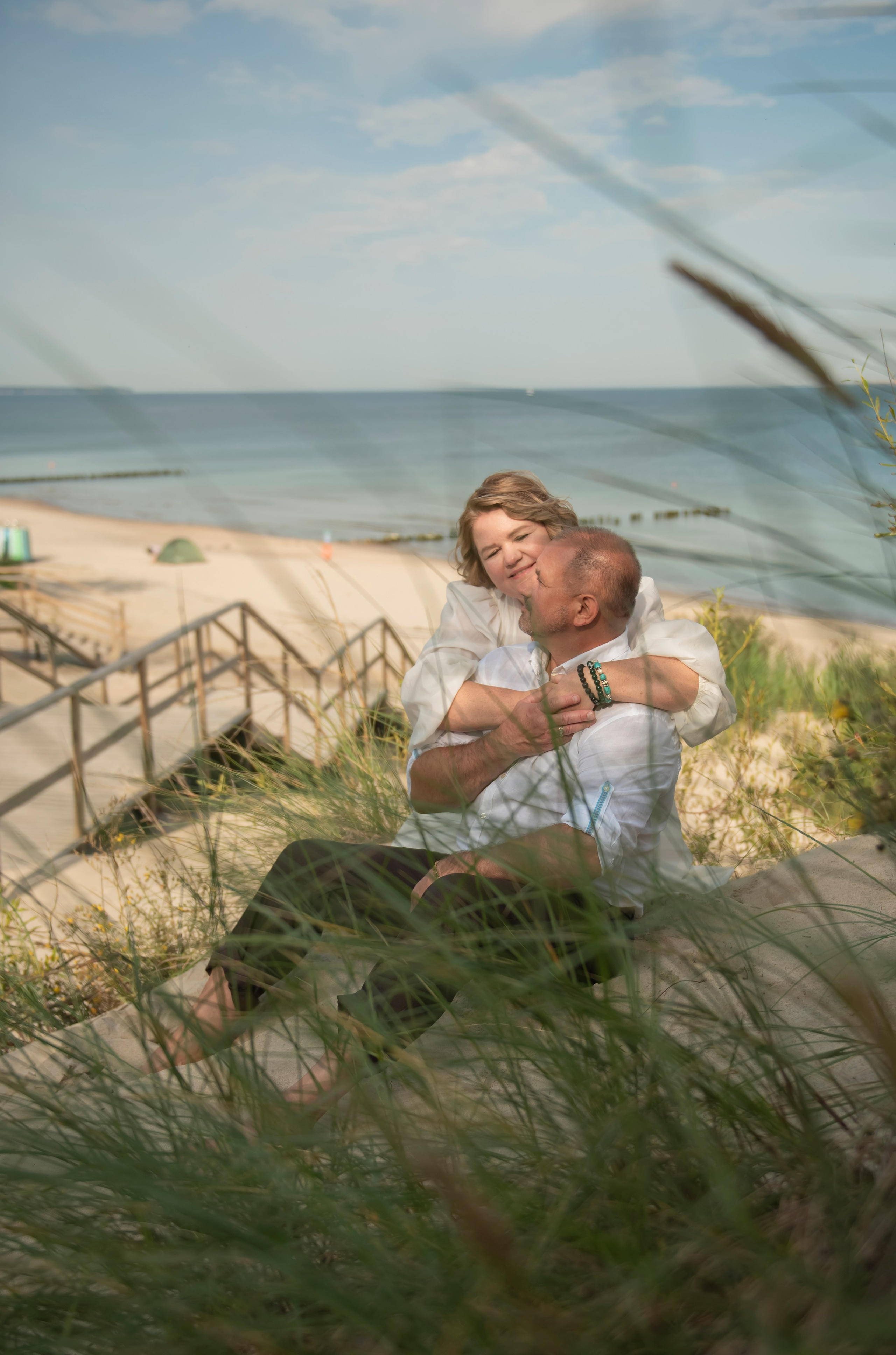 Семейная съёмка на берегу моря. Фотограф Зеленоградск