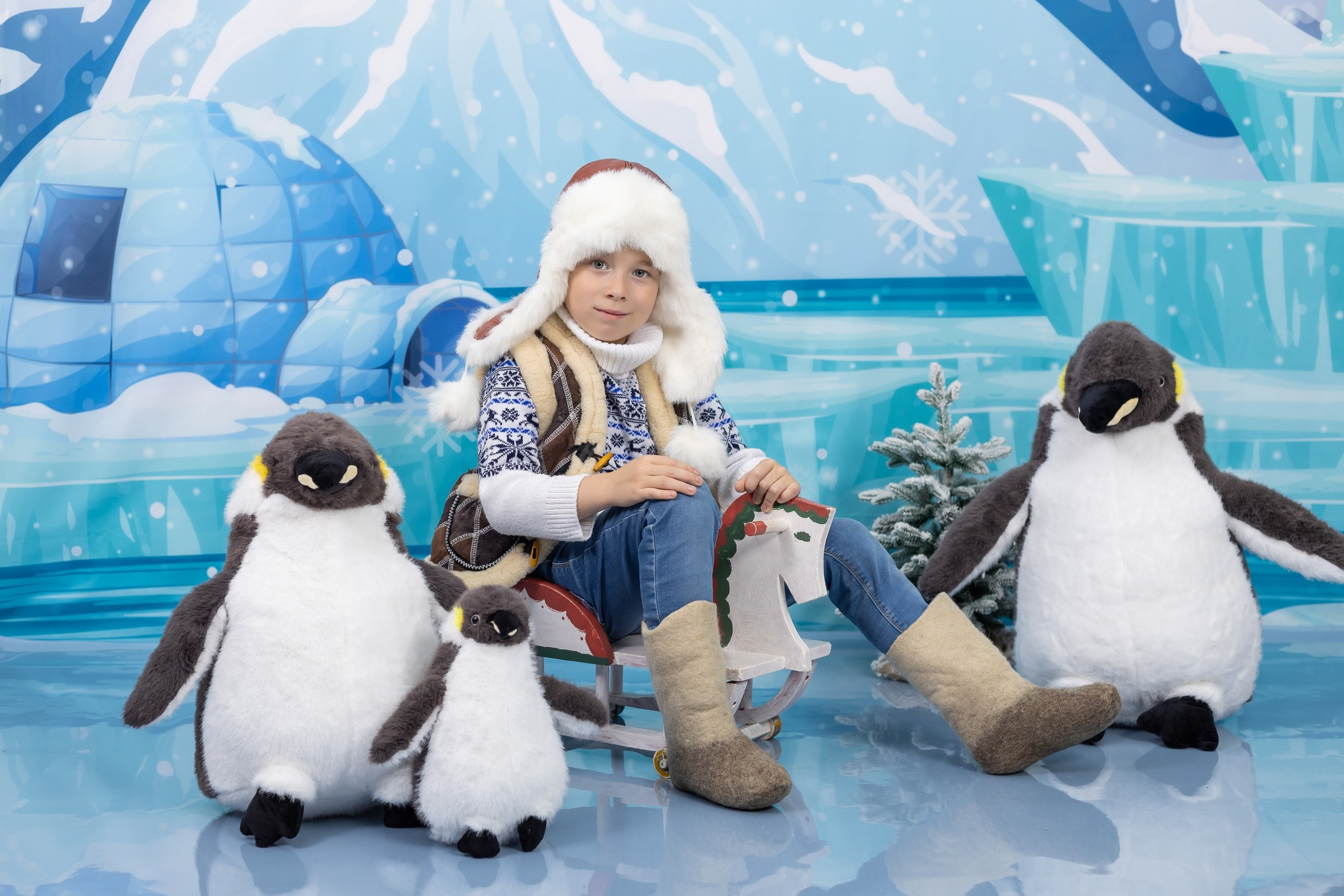 Локация северный полюс. Фотостудия «Олеся». Фотостудия в г. Верхняя Пышма