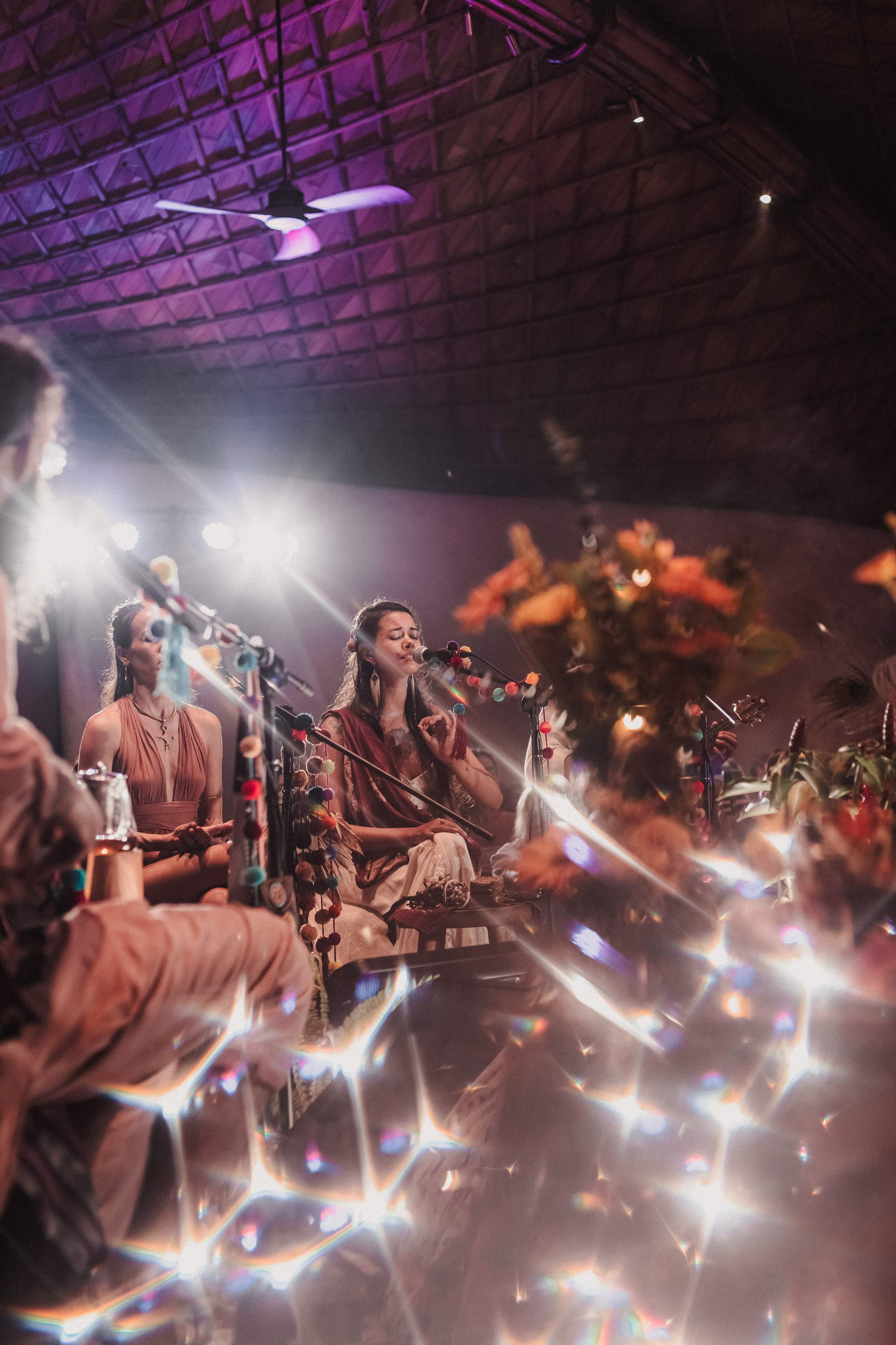 Hanuman Project kirtan at Alchemy march. Mariam Bagdasaryan