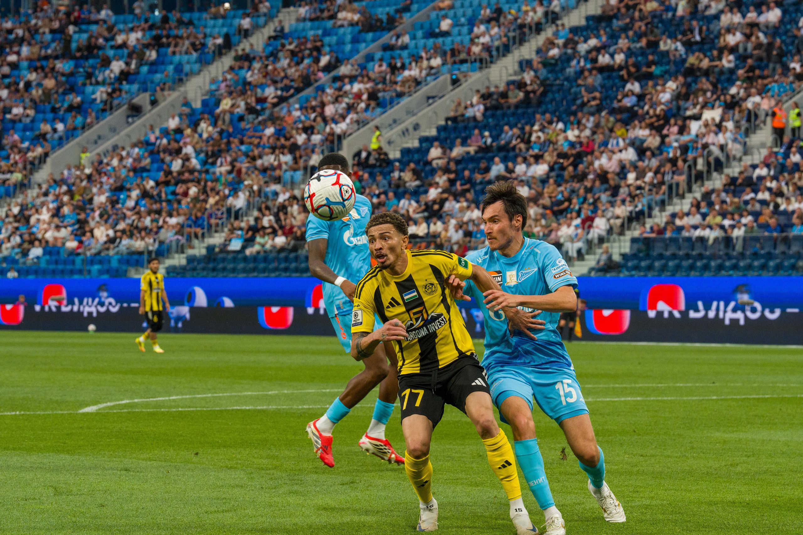 Zenit vs Neftchi 4-1 — Winline Super Series photo gallery, Gazprom Arena | Anton Gauf