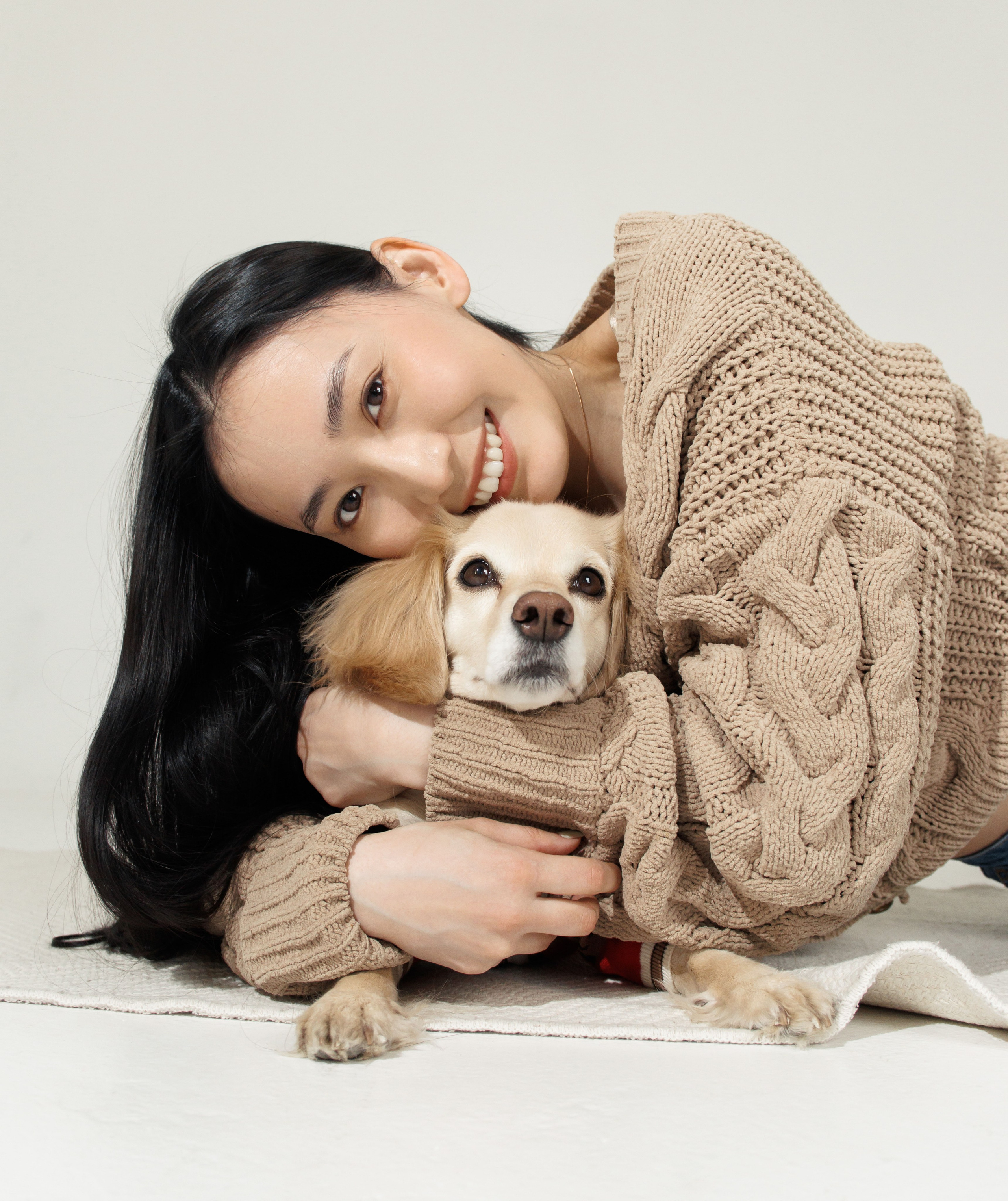 Фото с любимым питомцем. Фотограф Якутск Зоя Николаева