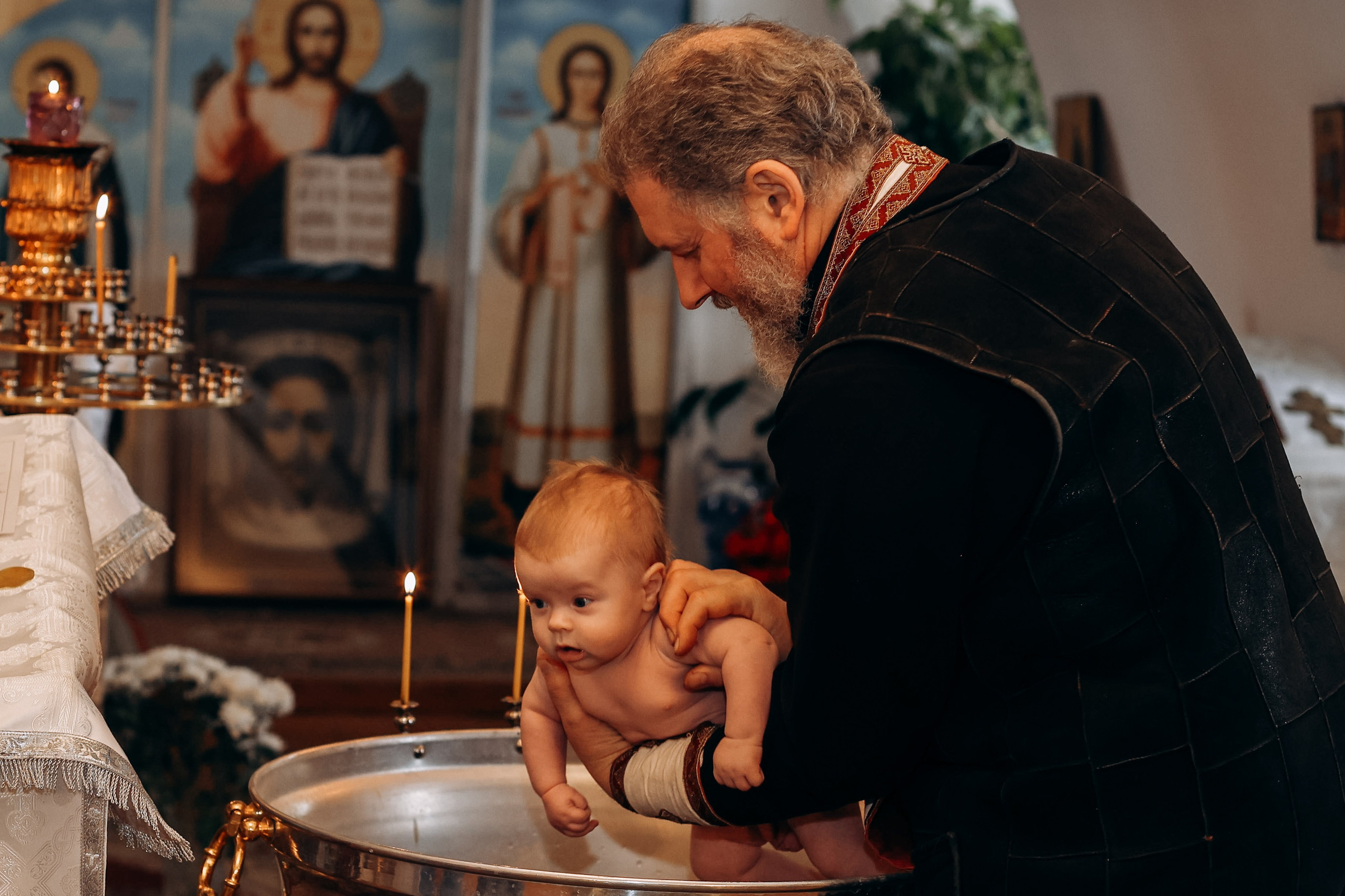 Таинство Крещения. Детский и Семейный фотограф Елена Карпушина