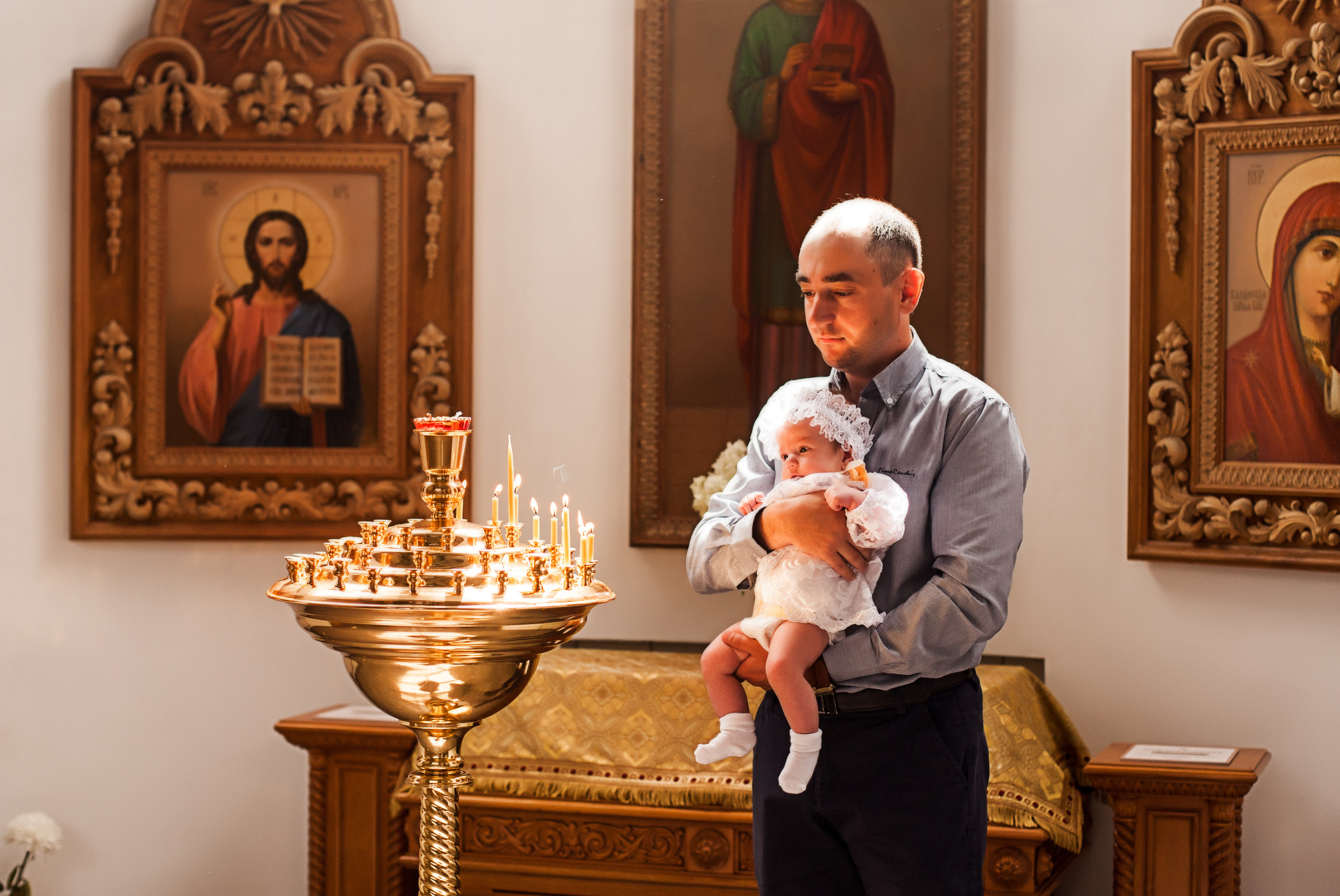Крещение Демида и Дианы!. Фотограф новорожденных в Брянске Анжелика Прохоренкова