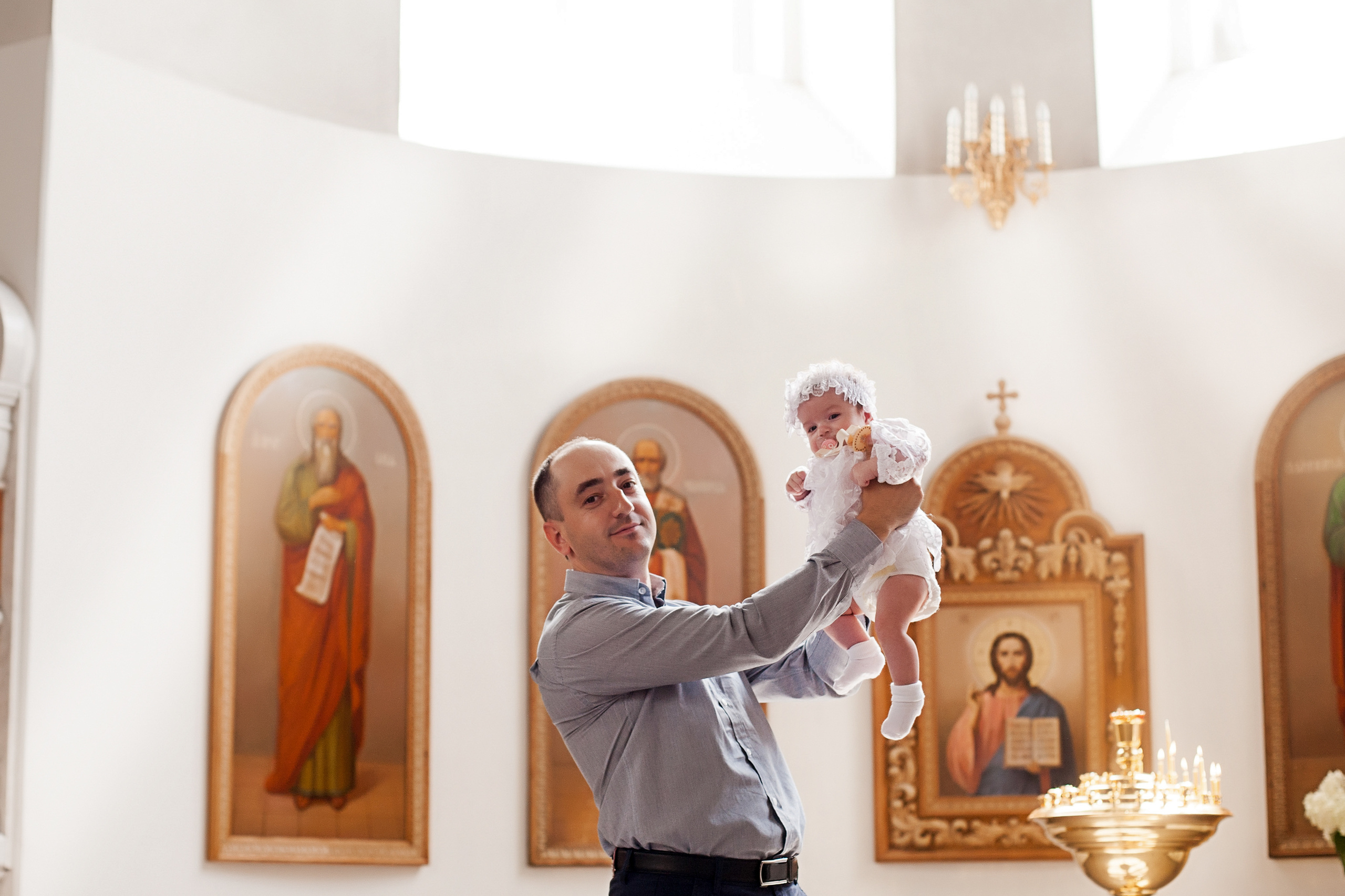 Крещение Демида и Дианы!. Фотограф новорожденных в Брянске Анжелика Прохоренкова