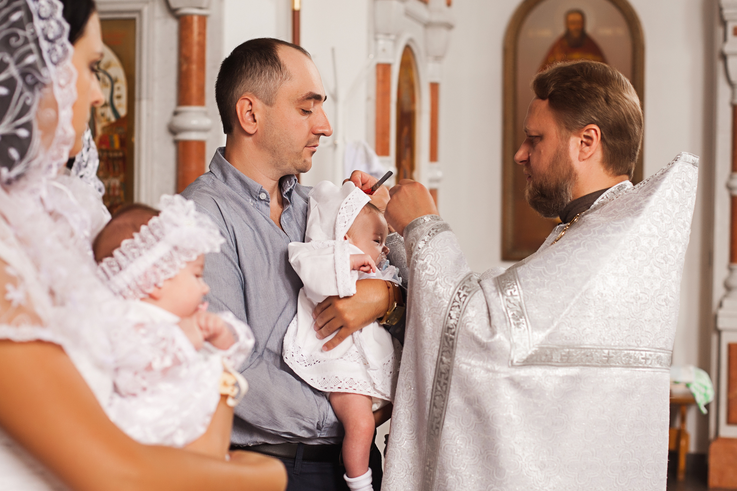 Крещение Демида и Дианы!. Фотограф новорожденных в Брянске Анжелика Прохоренкова