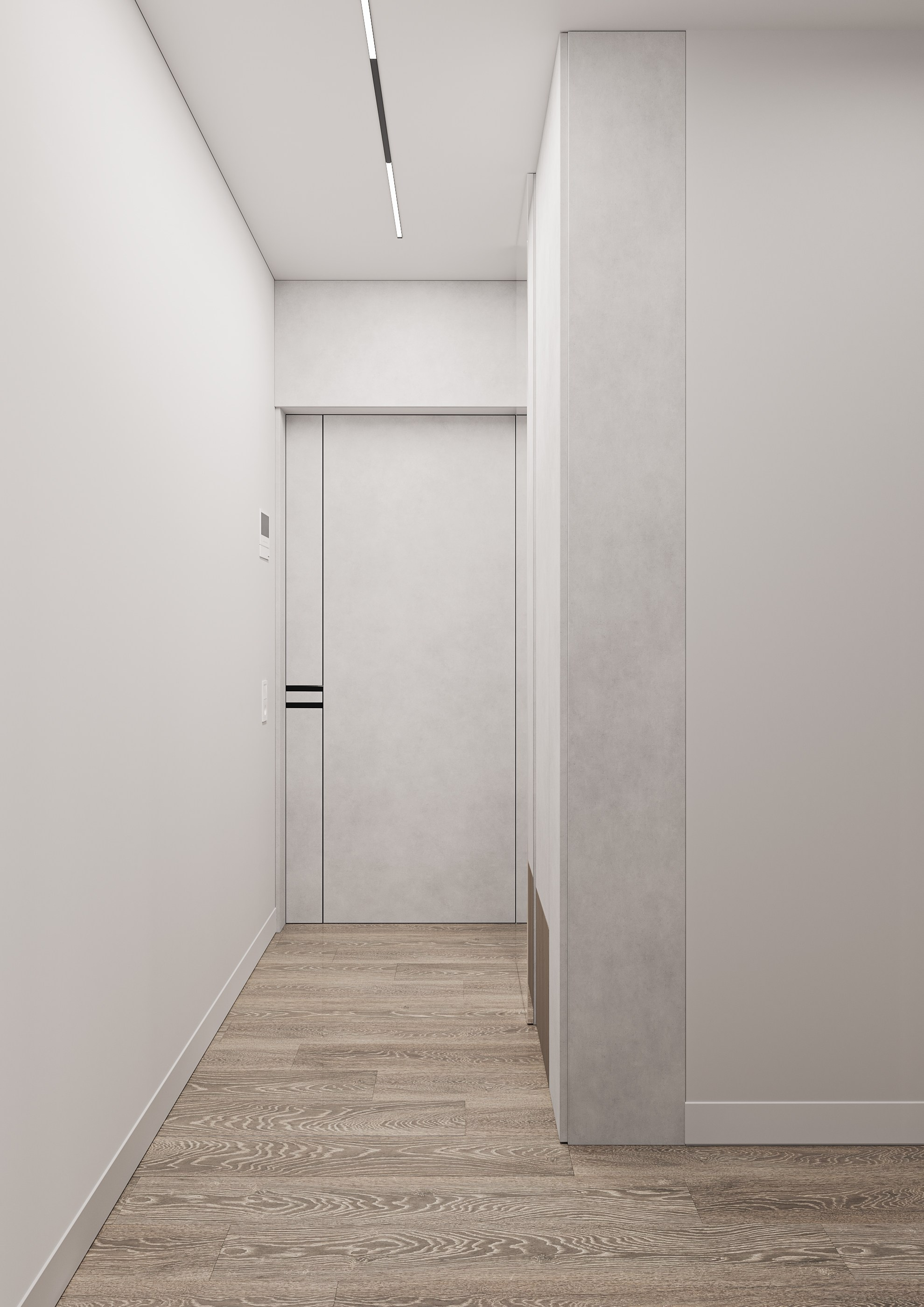 Кв. 75 м² г.Москва. Ксения. 3D‑визуализатор