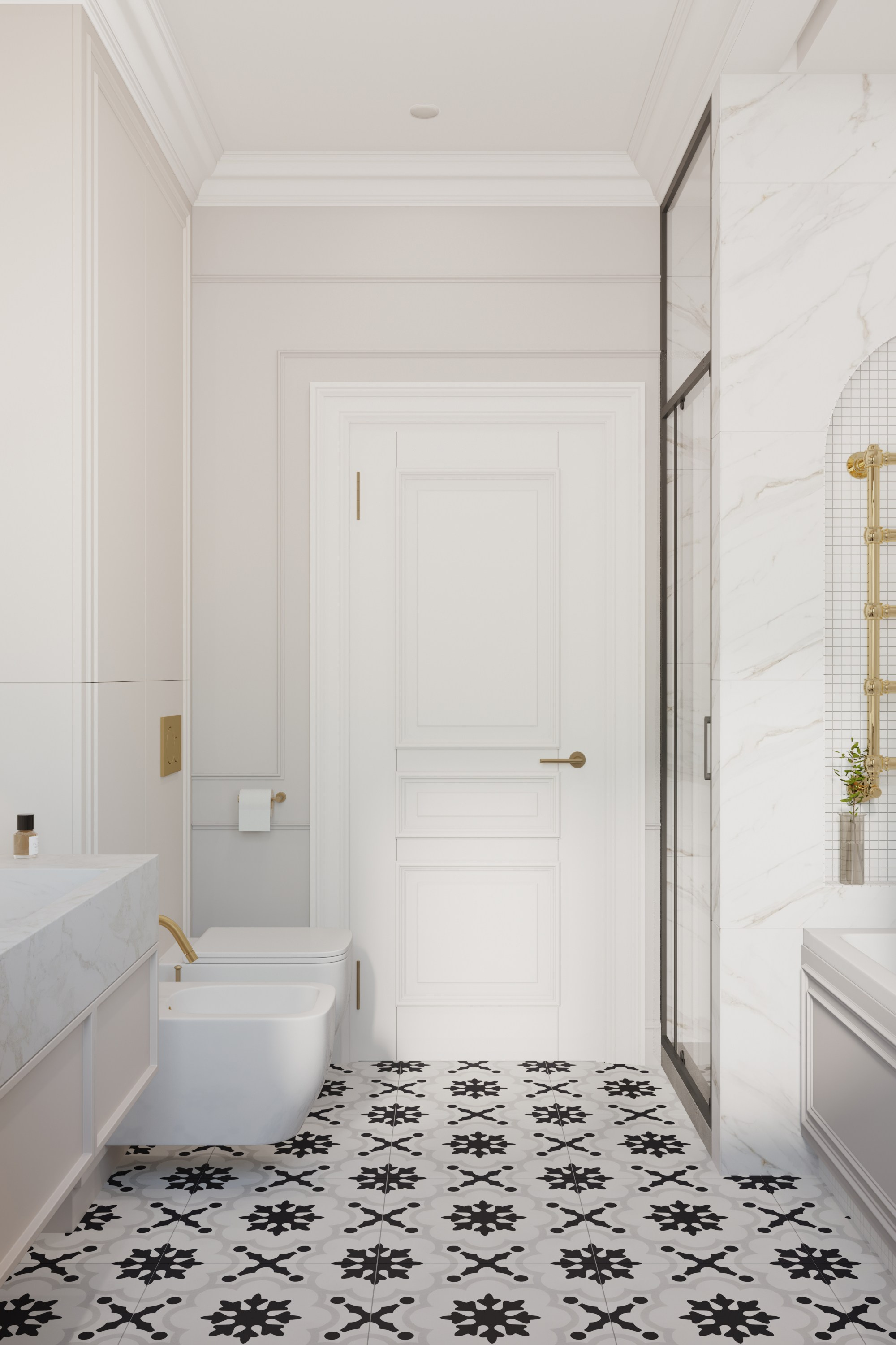 Дом 320 м² для большой семьи в Парижском стиле🤍