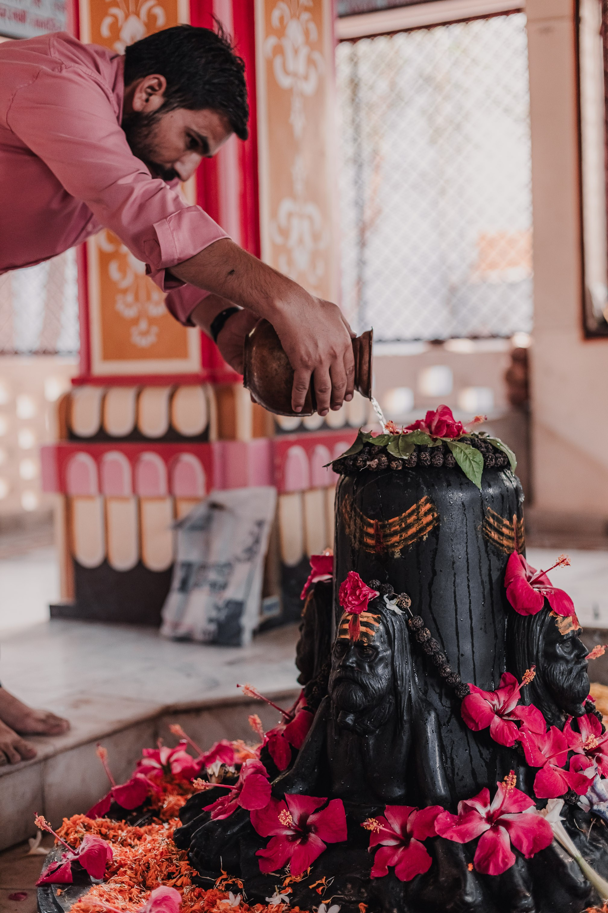 Devraha Baba Ji Ashram in Vrindavan. Мариам Багдасарян