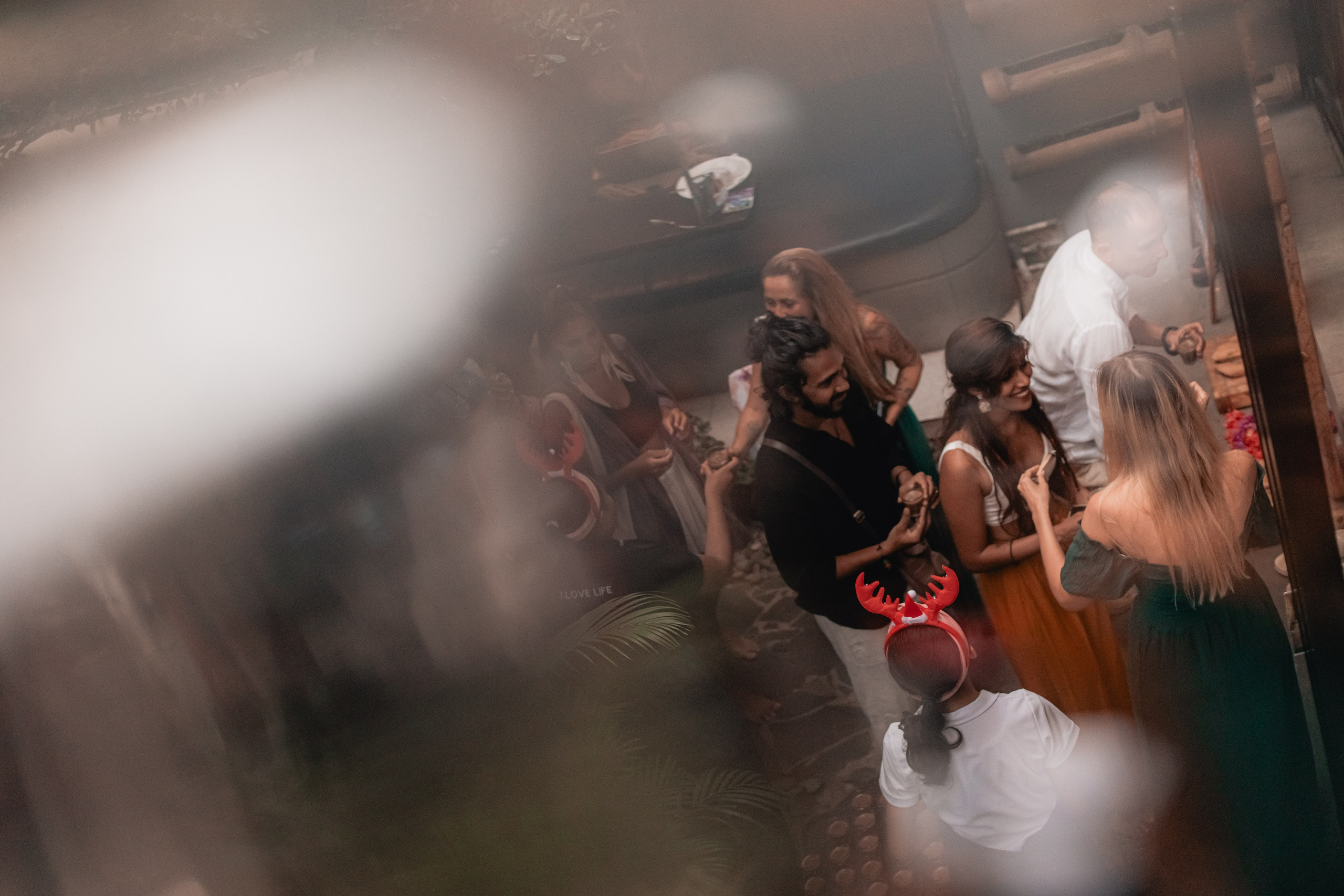 Christmas kirtan w Bhakti Bliss family. Mariam Bagdasaryan