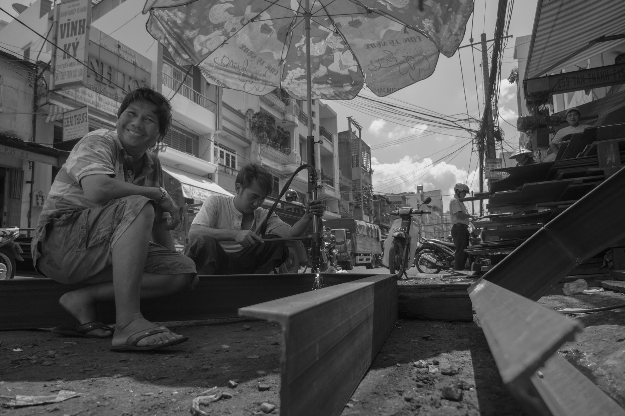 Чужие здесь не ходят. Сайгон, Вьетнам. Фотограф Алексей Скоробогатько