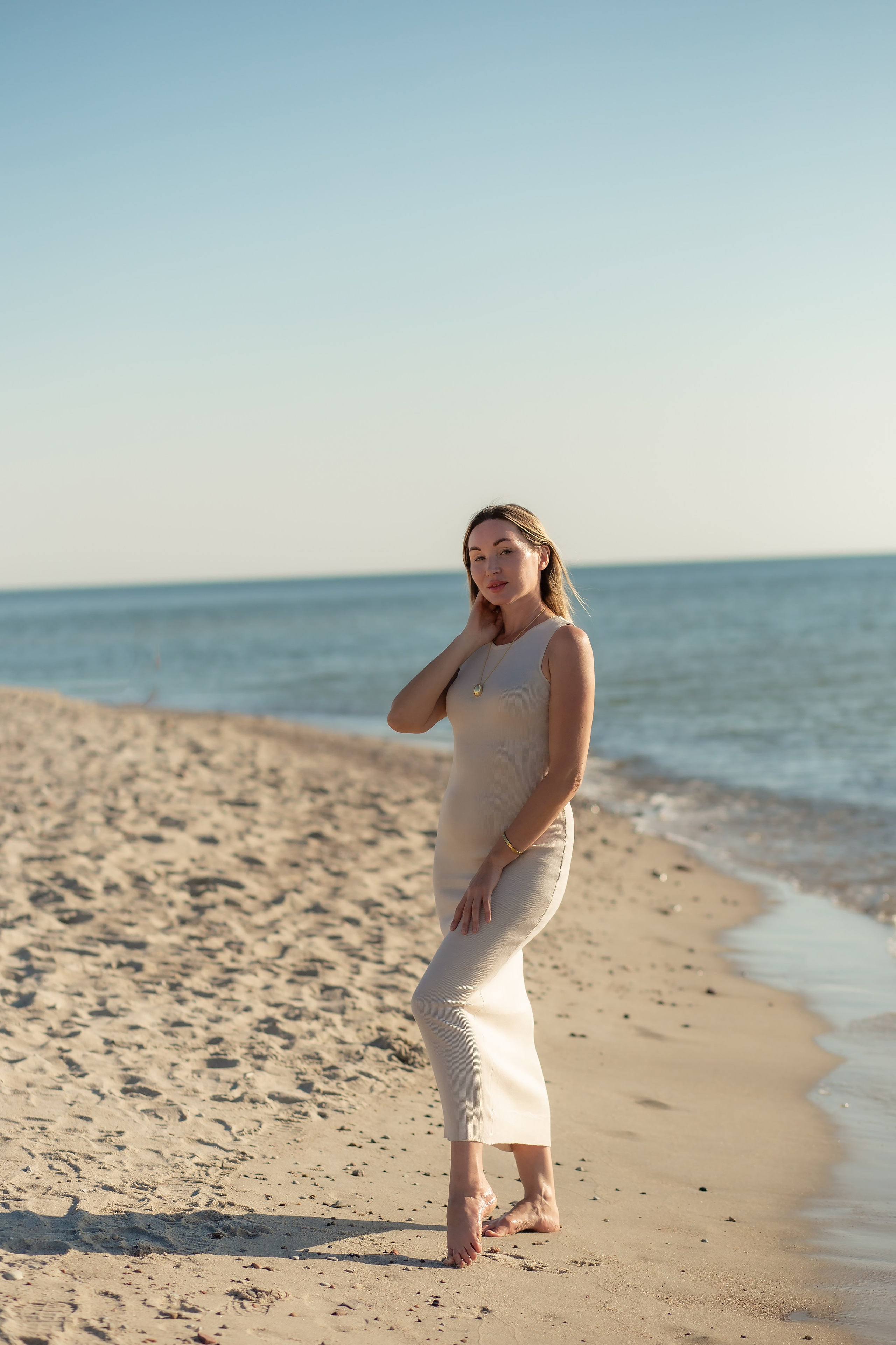 Татьяна. Вечер на море. Фотограф в Калининграде Решетникова Алина