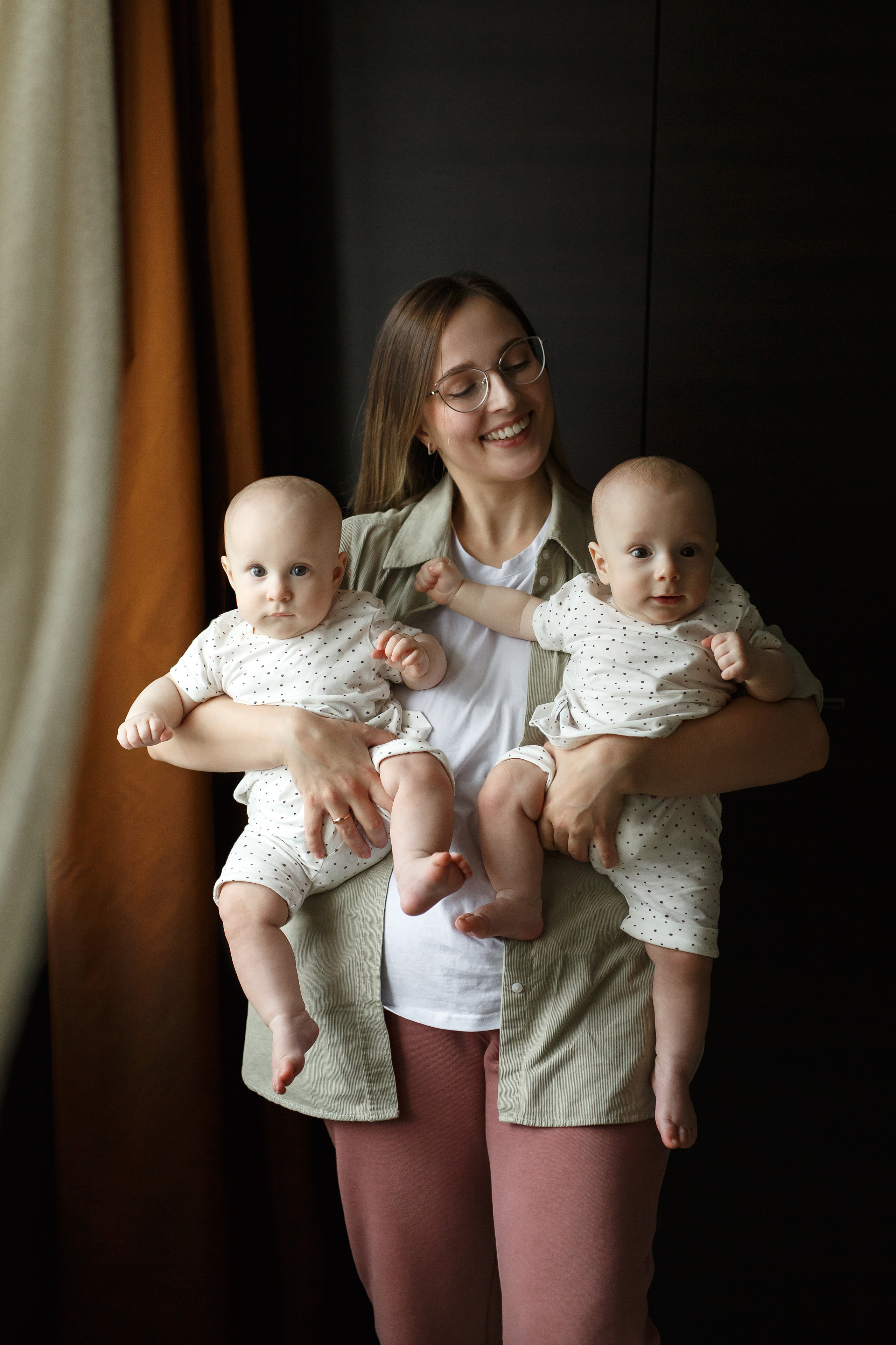 Домашние семейные съёмки. Семейный фотограф в Брянске Александра Щербакова