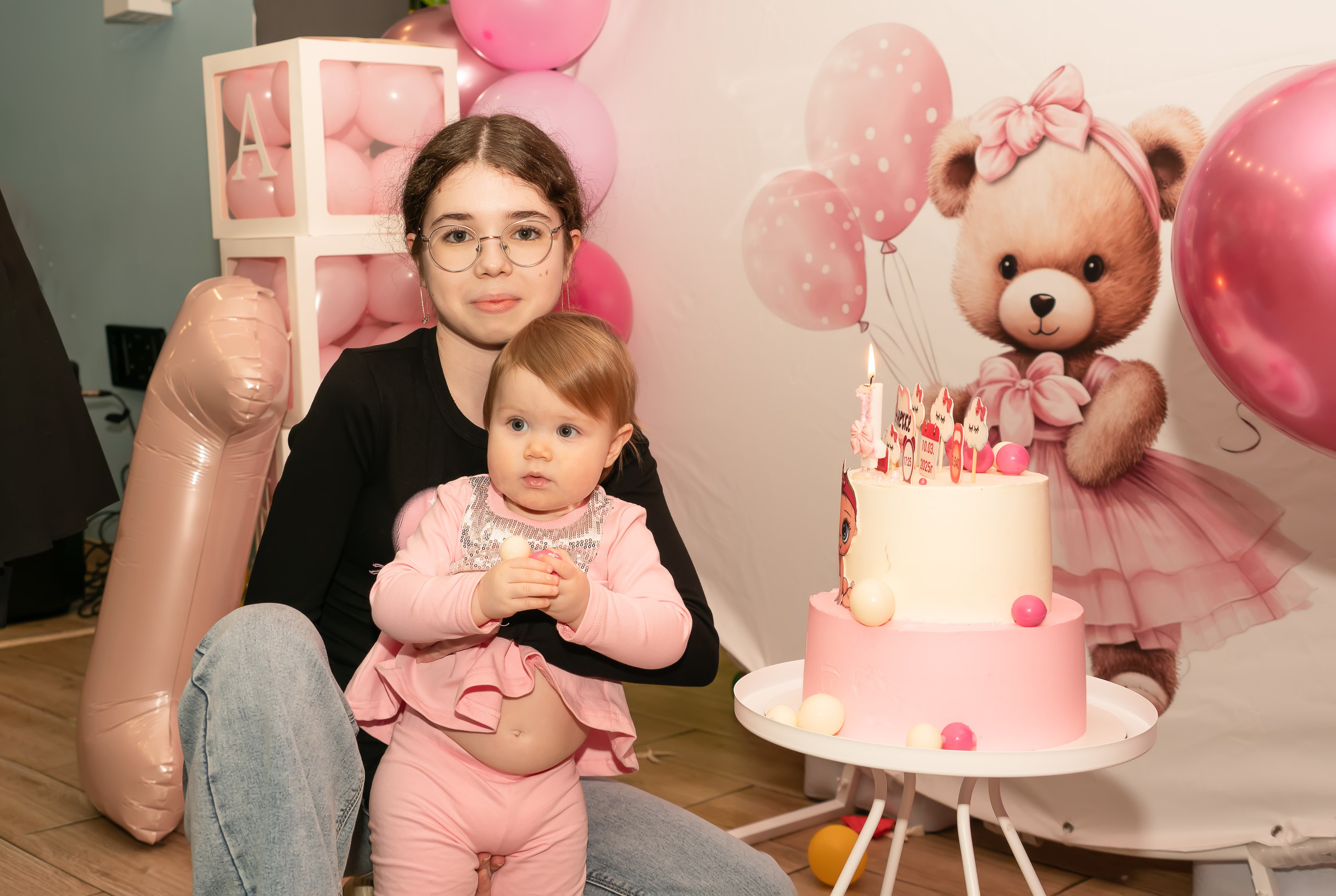 Первый годик Анны. Семейный и детский фотограф Тула Ясногорск Тульская область Надежда Кукушкина