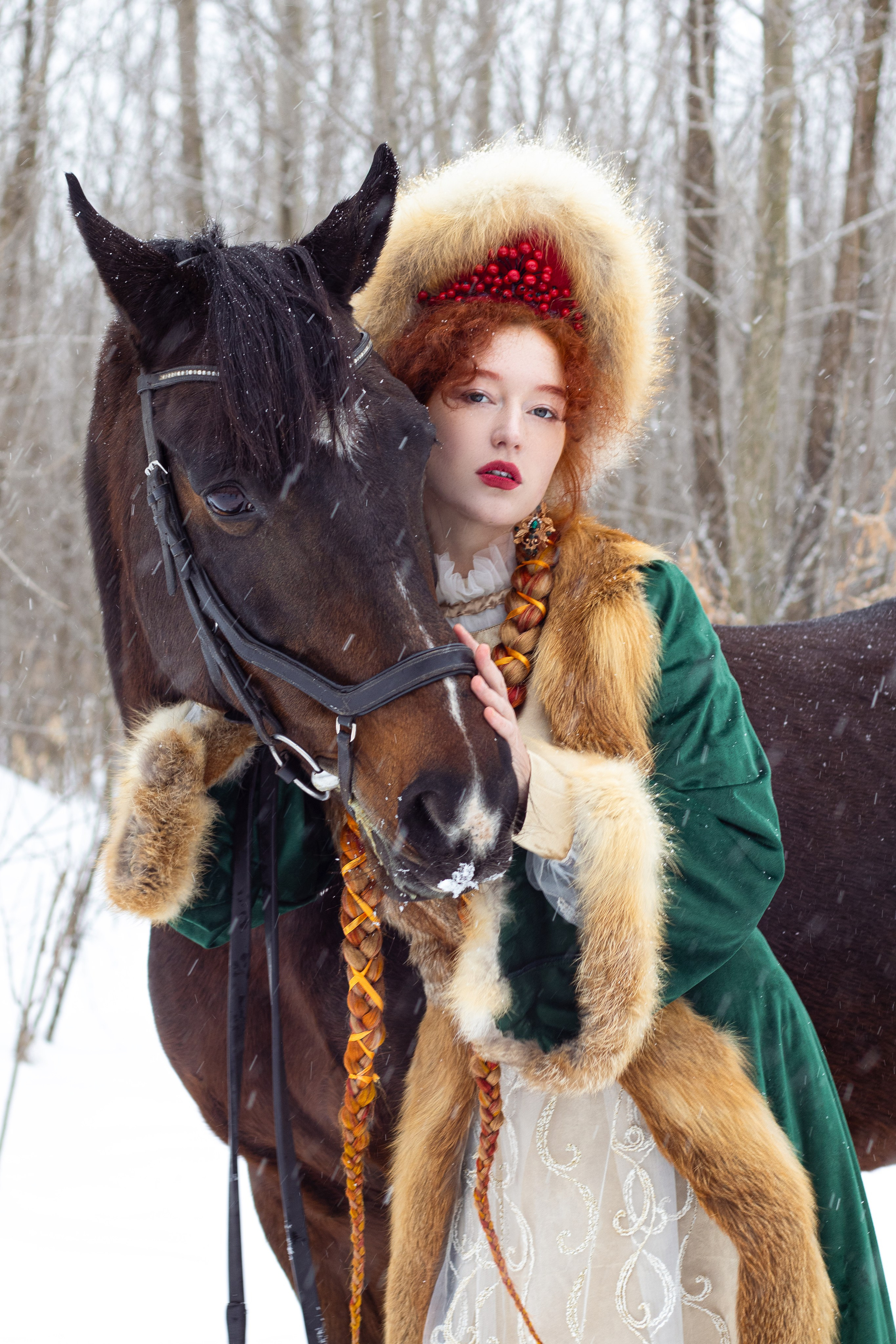 Фотосессия с лошадью в Новосибирске