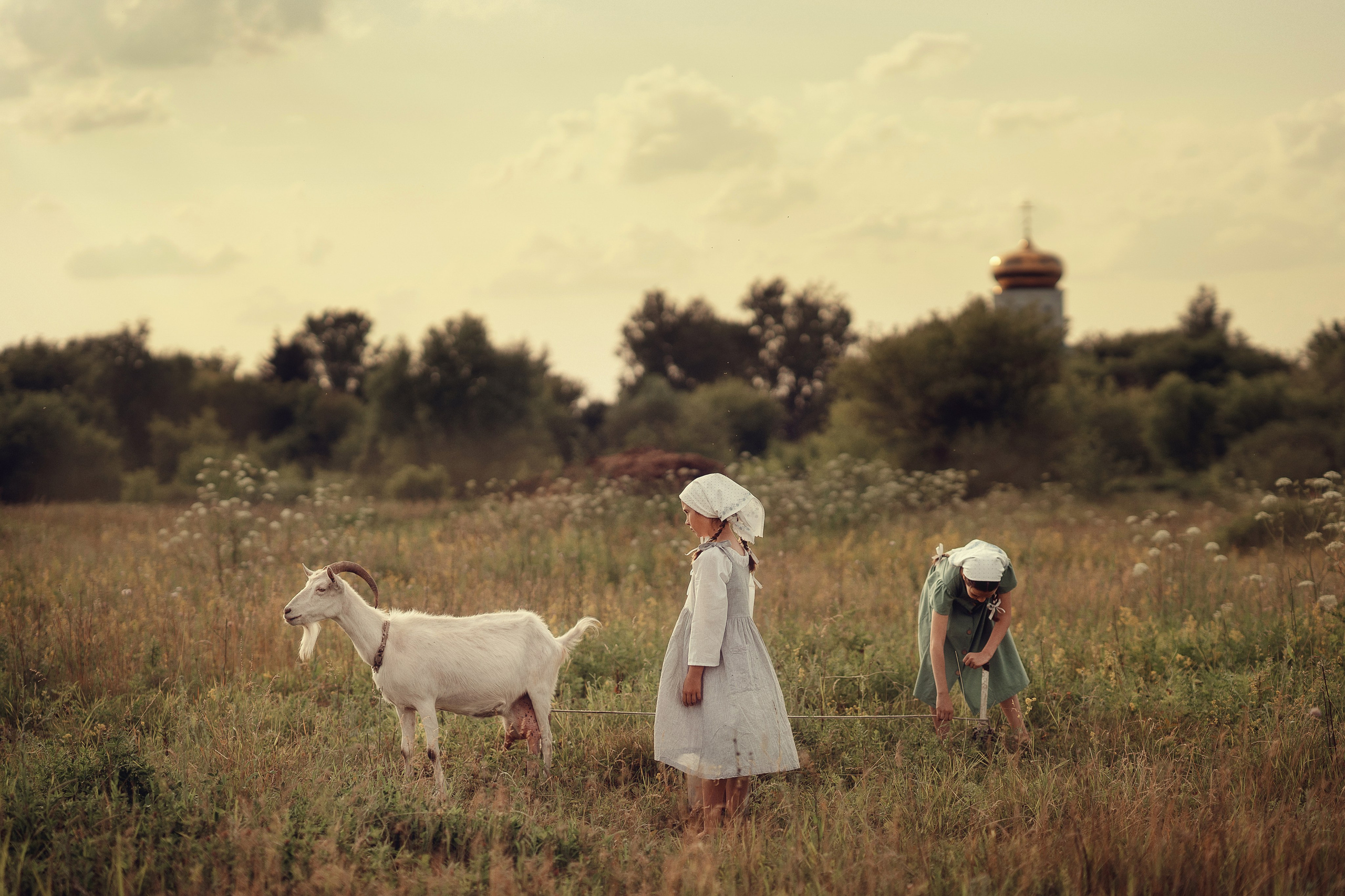 Деревенские истории. Детский и семейный фотограф Маша Ленгауэр