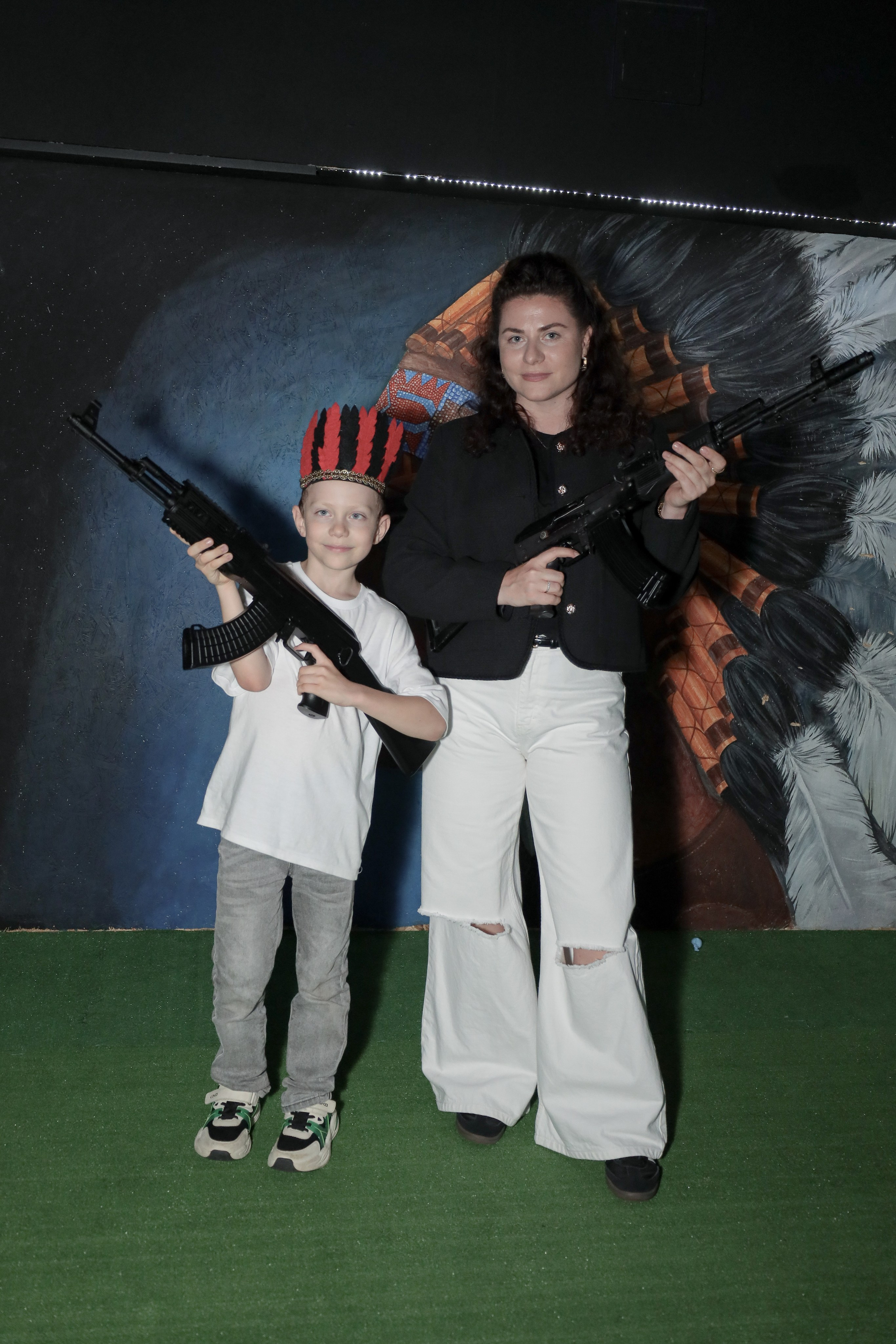 День рождение в стрелковом клубе. Фотограф Надршина Лилия