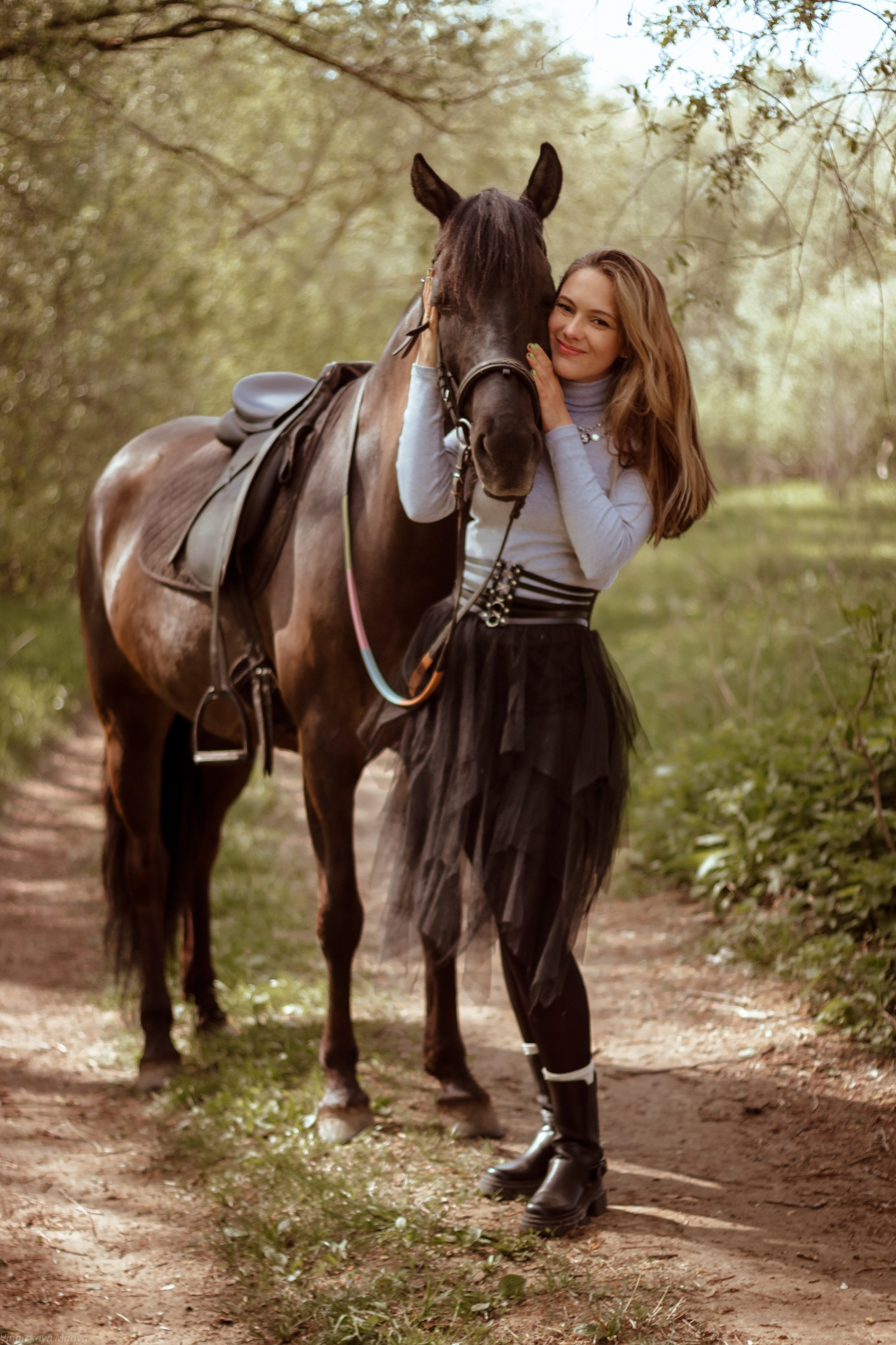 Алина и Мышка. Фотограф Мария Винницкая