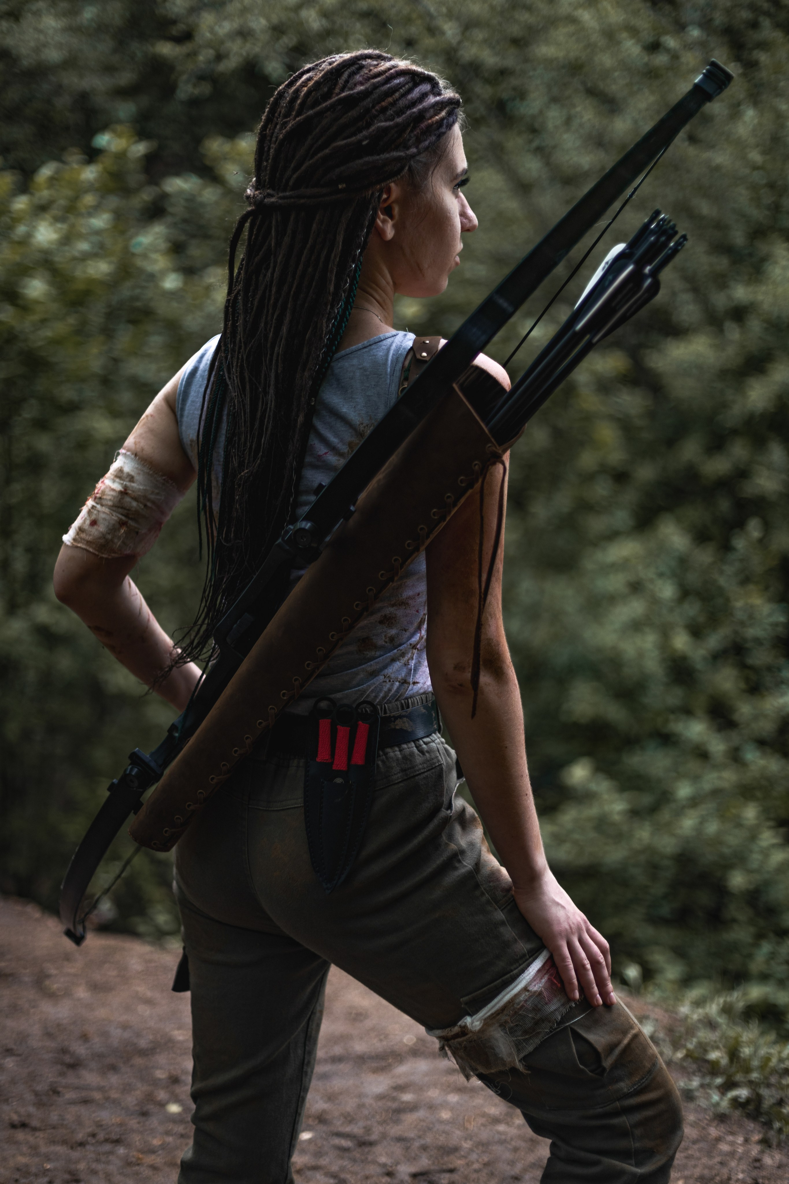 Косплей по мотивам игры Томб Райдер