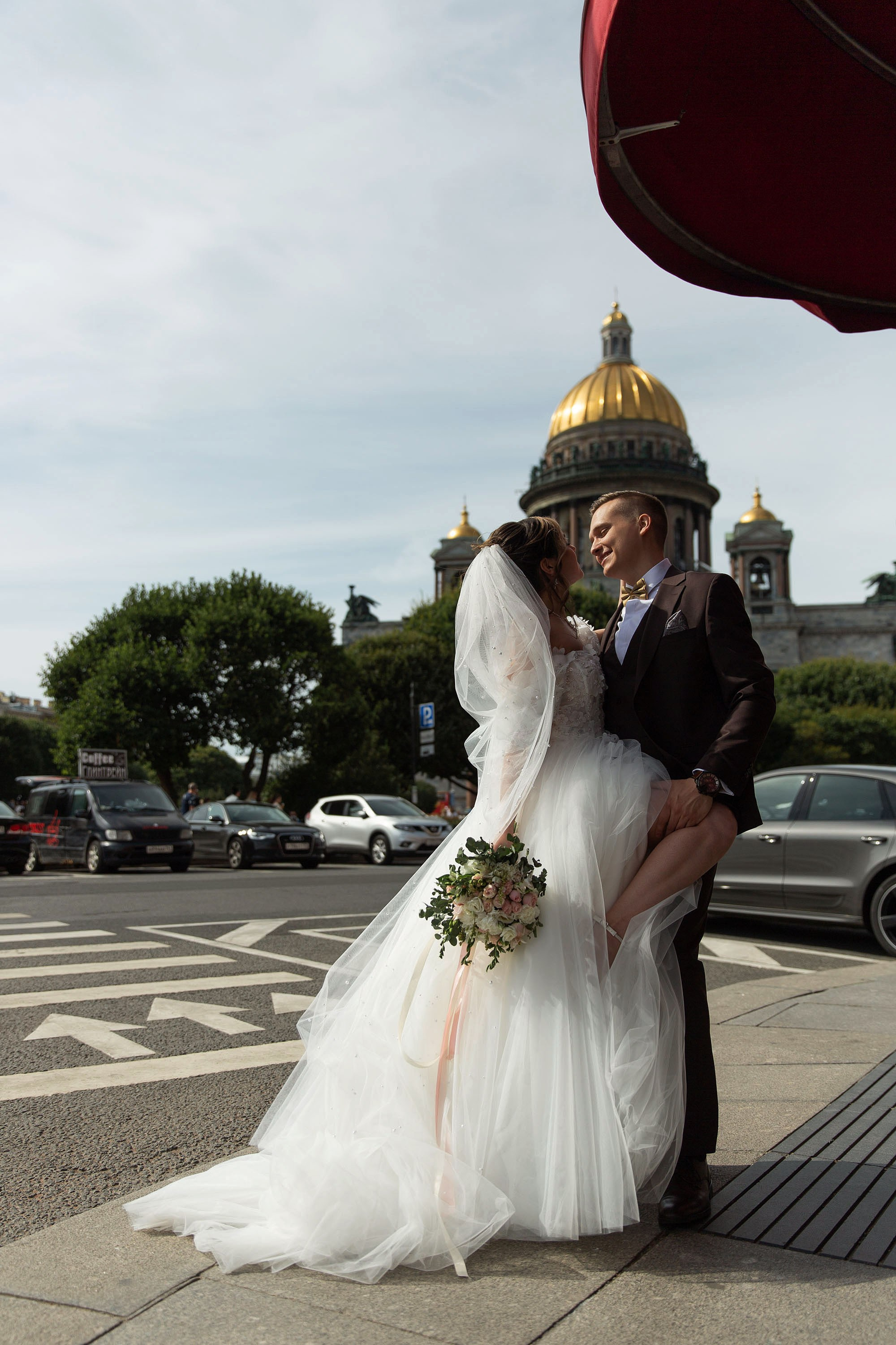 Свадебная фотосессия Ирины и Андрея. Свадебный и портретный фотограф в Санкт-Петербурге Надежда Чечулина