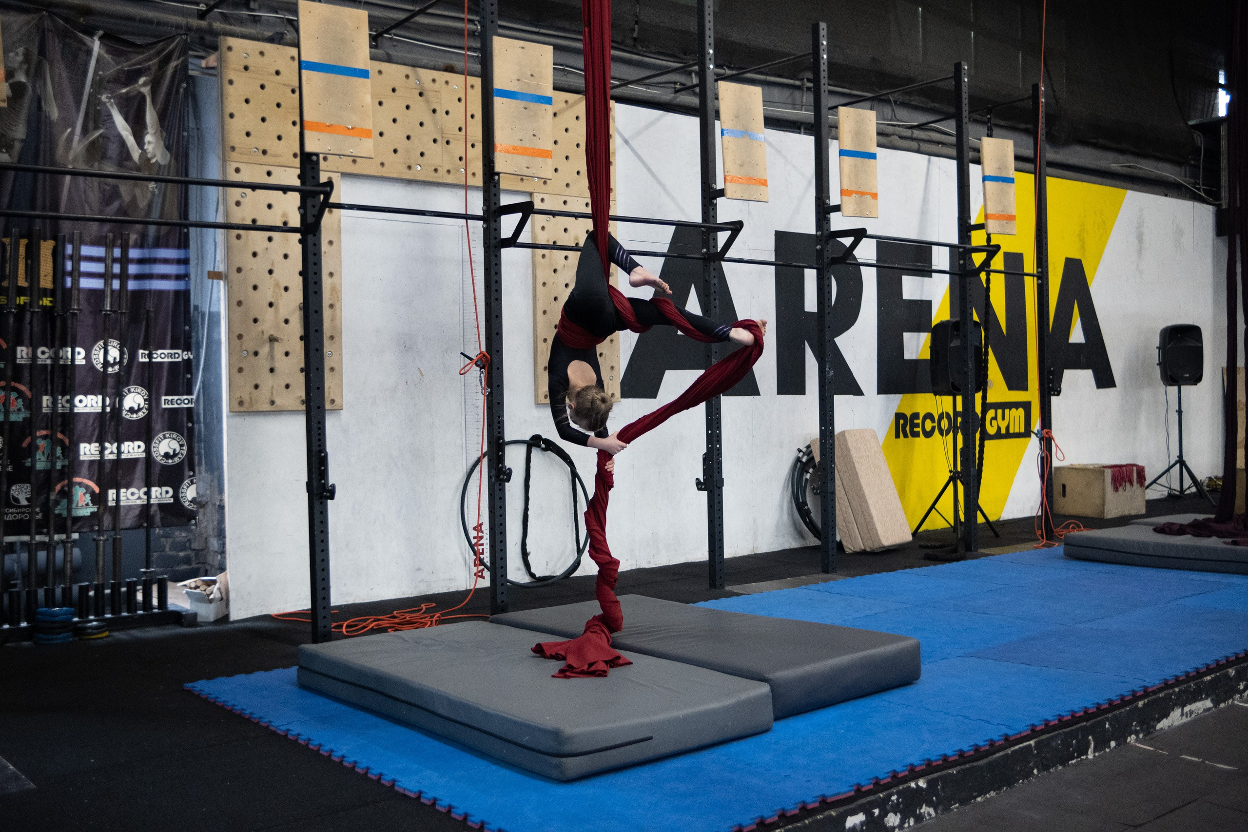 Внутриклубные соревнования по воздушной гимнастике 02.04.23