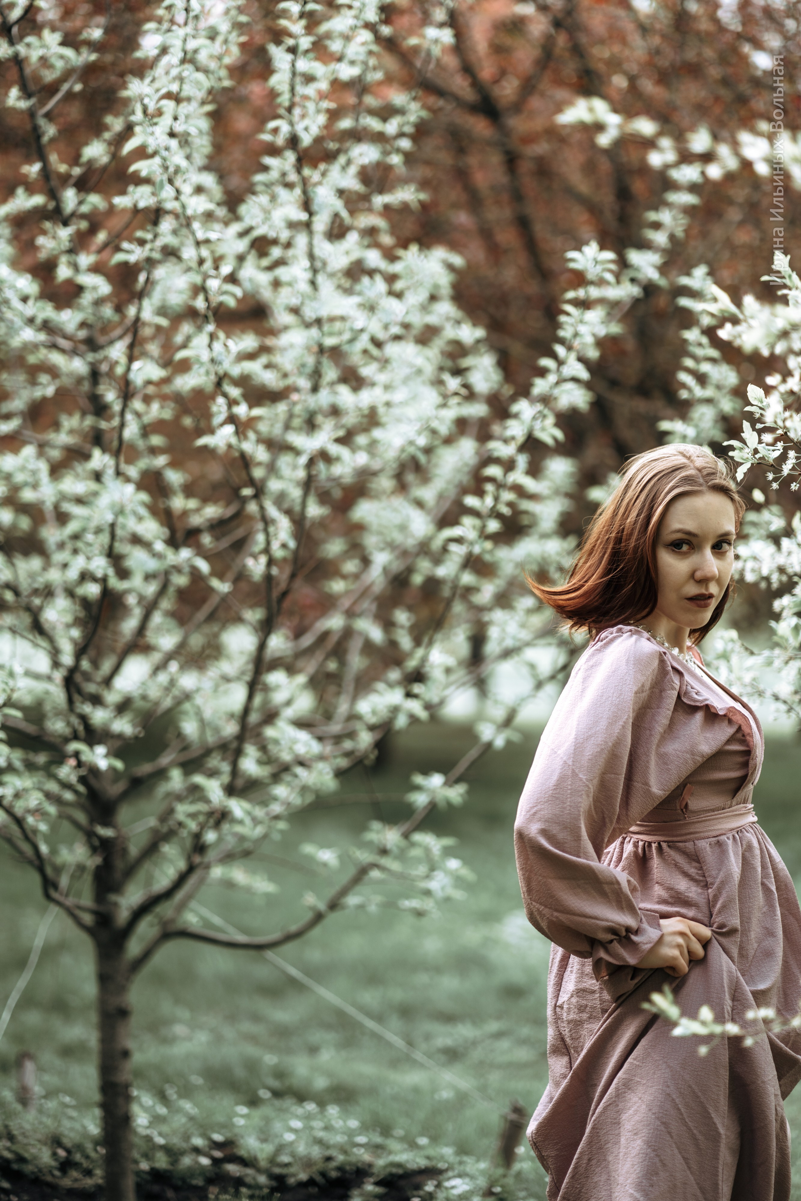 Прогулка с цветущем саду. Семейный и детский фотограф Ирина Ильиных-Вольная в Москве и не только