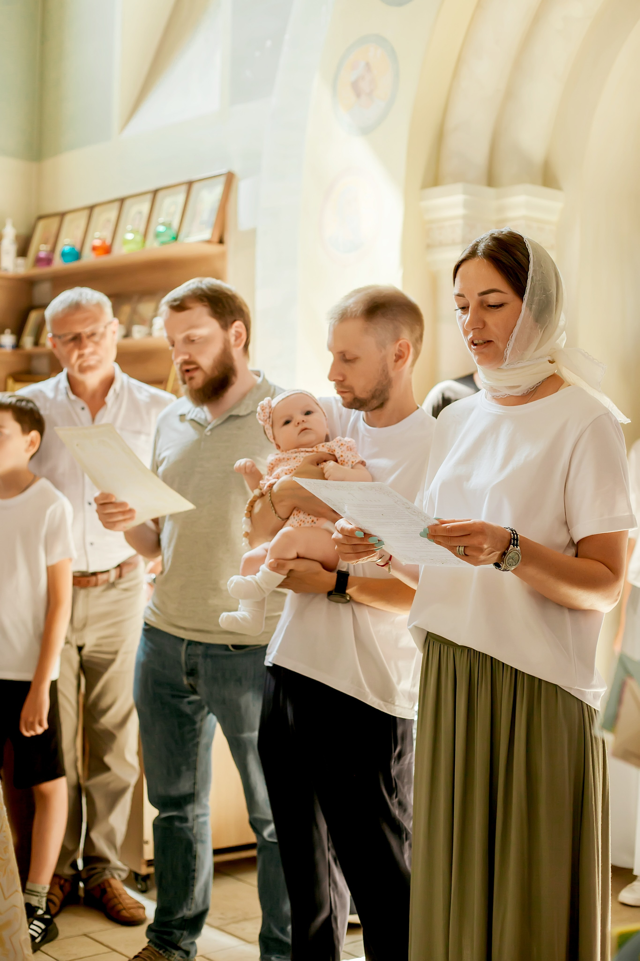 Крещение Валерии. Школьный и детский фотограф Старожилово