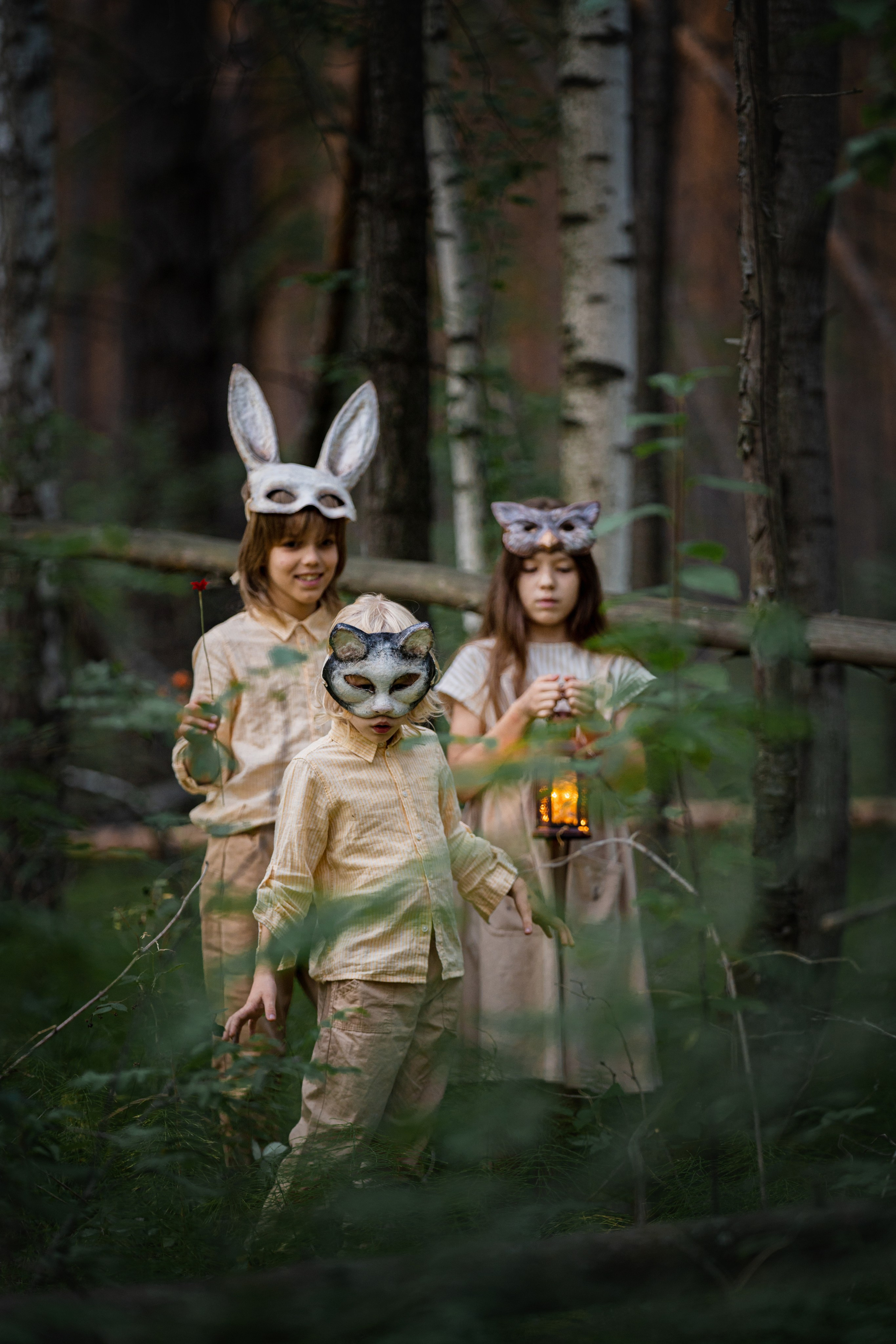 Маски (детская тематическая съемка). Kameramotor74