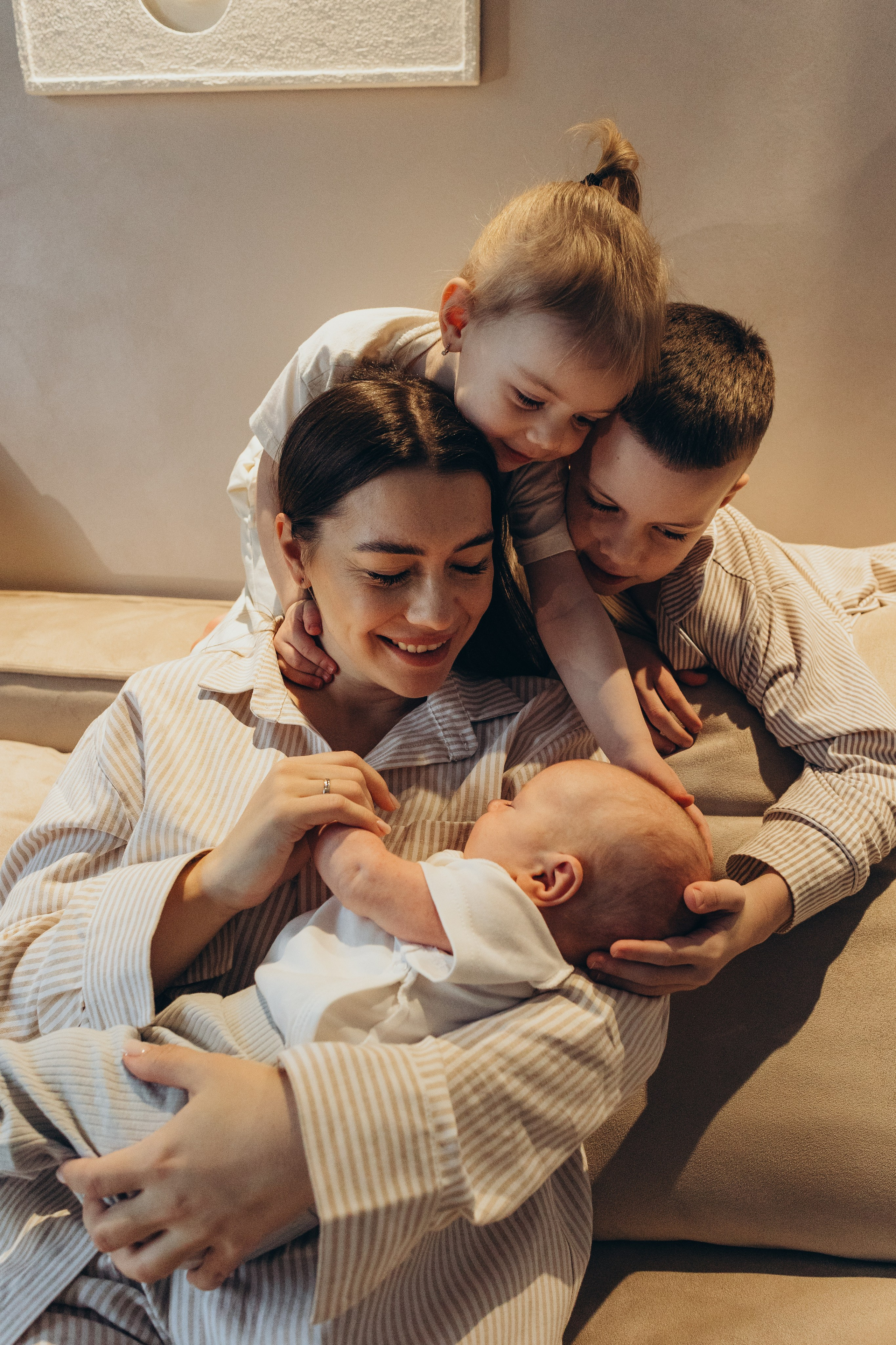 Familia de Nastya. Irina Krokhaleva. Fotógrafa de familias y parejas en Ekaterimburg, Rusia