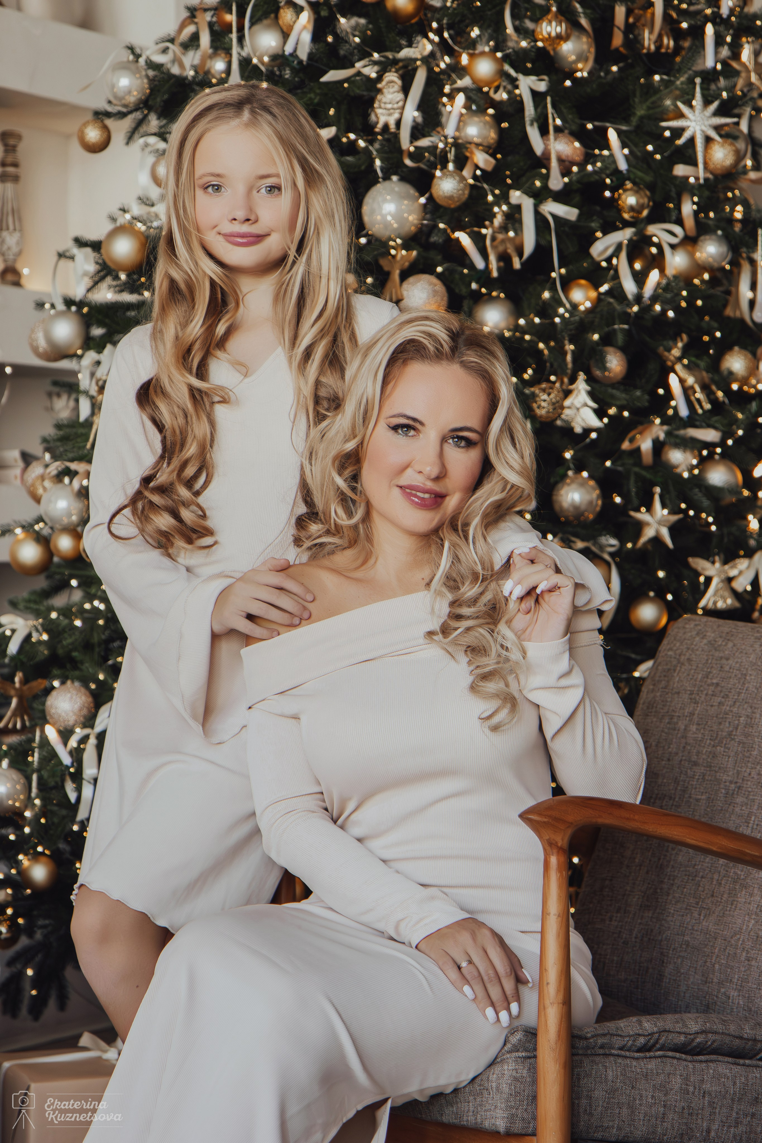 Новогодняя фотосессия в Москве. Фотограф Екатерина Кузнецова | Студия и репортаж | Москва