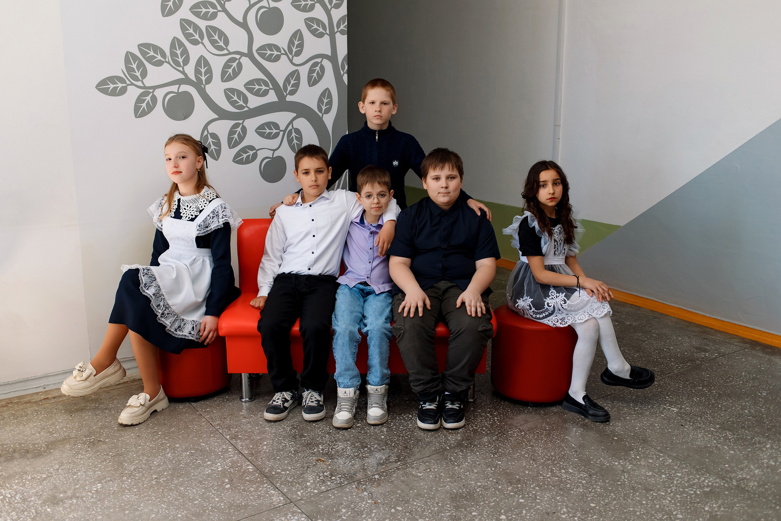 4 класс с. Барабаш. Фотограф Любовь Корниенко, Примоский край