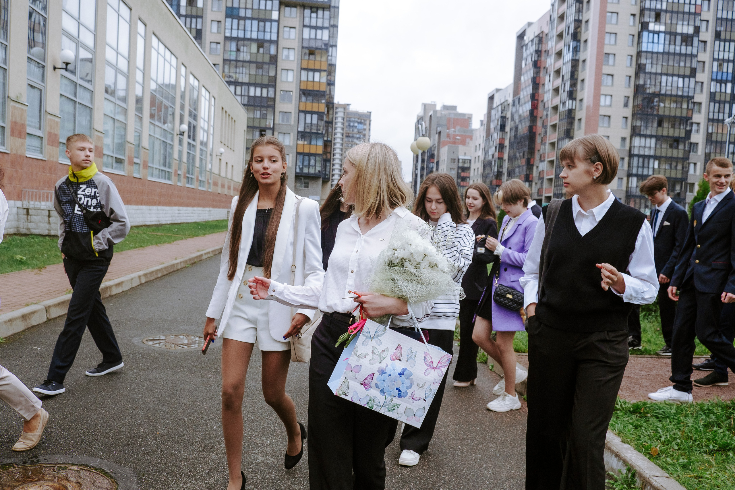 Первое сентября. Фотограф Мария Хлебникова Санкт-Петербург Москва