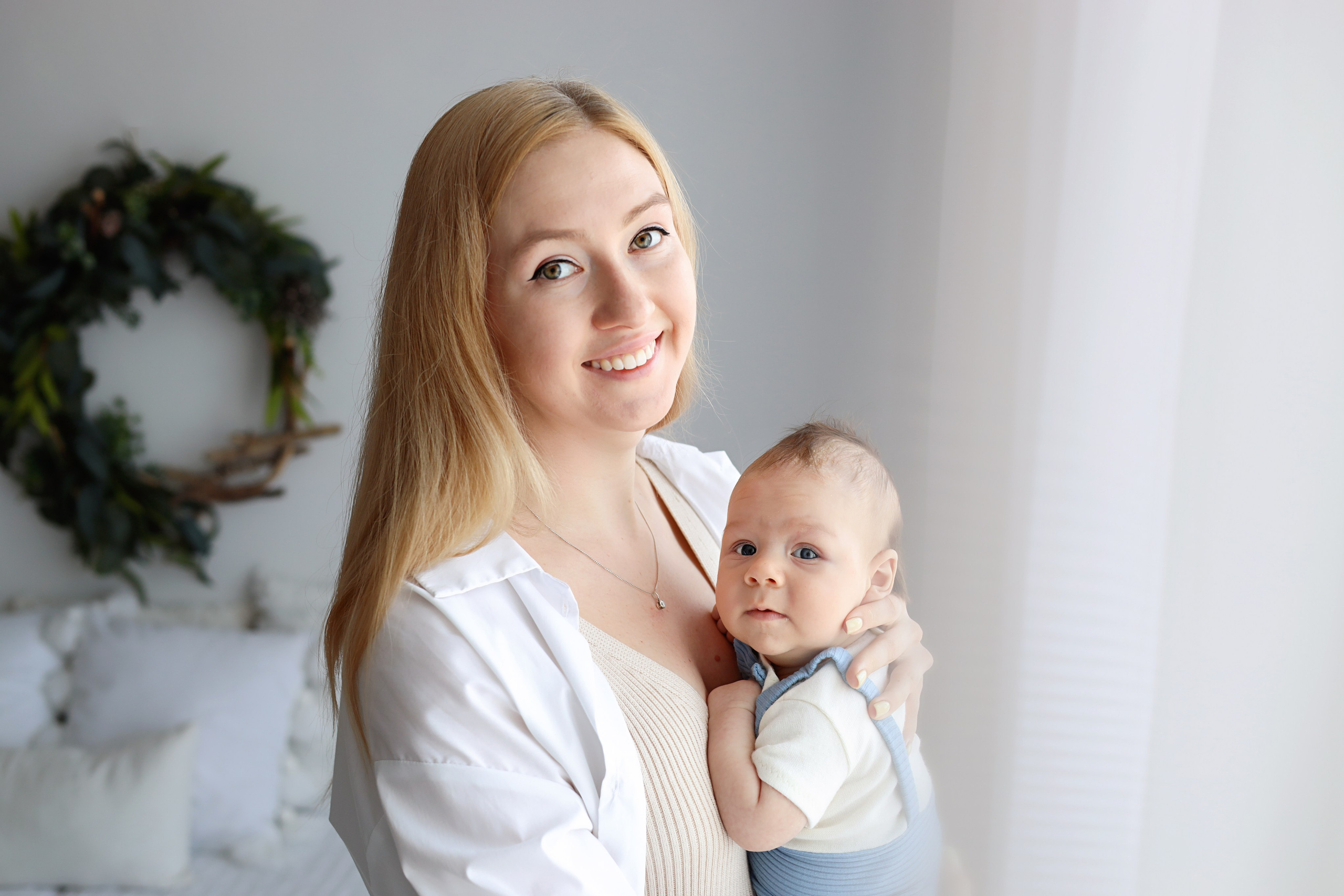 Фотосъемка малыша в 3 месяца. Фотограф новорожденных Москва. Ньюборн фотограф Москва