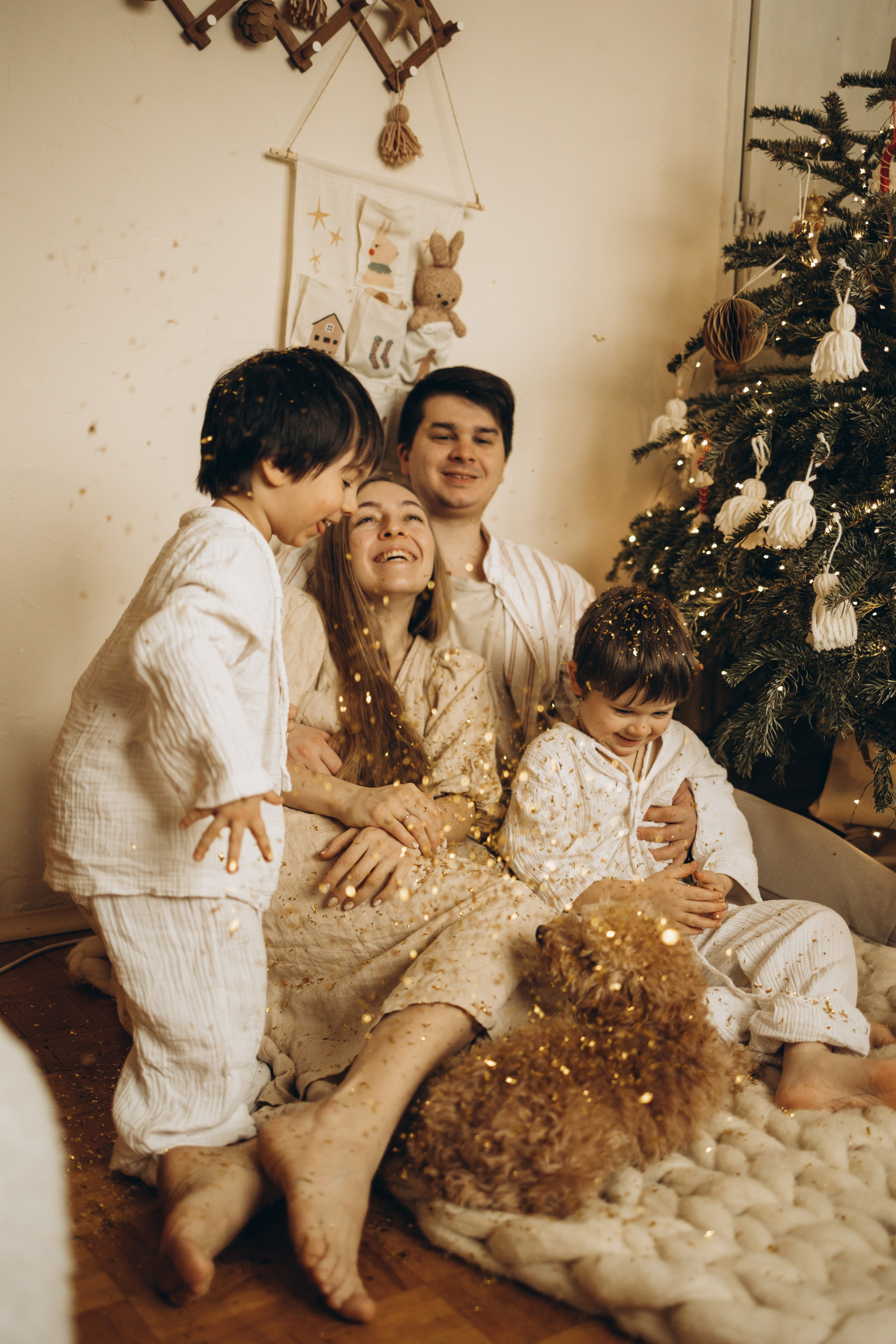 Оля, Саша, Елисей и Демид. Семейный фотограф в Москве Виктория Ястребинская