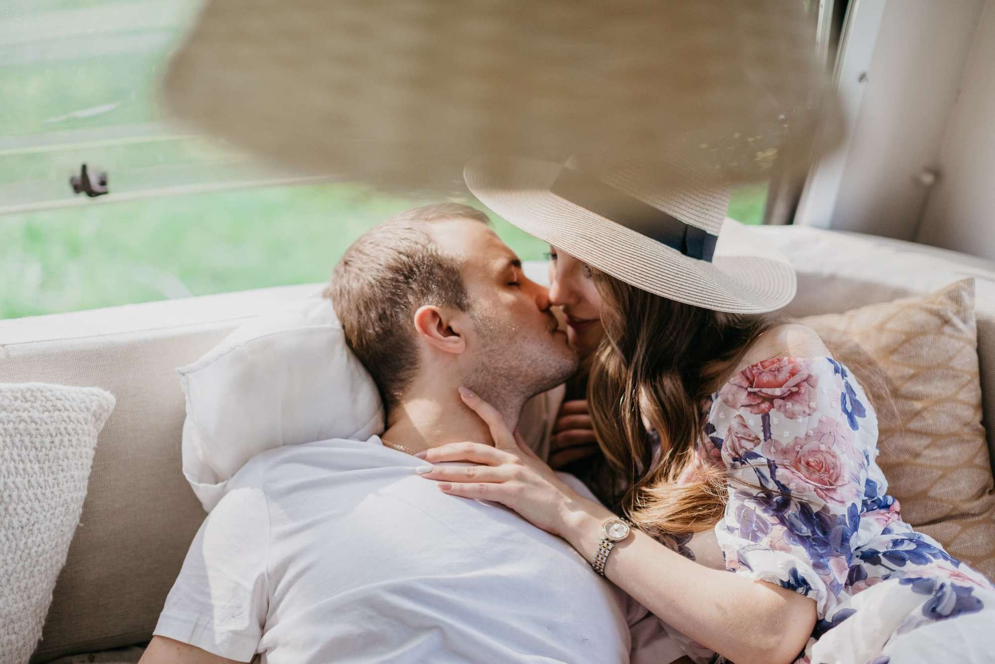 Фотосессия лав стори Сергея и Оксаны в СПб