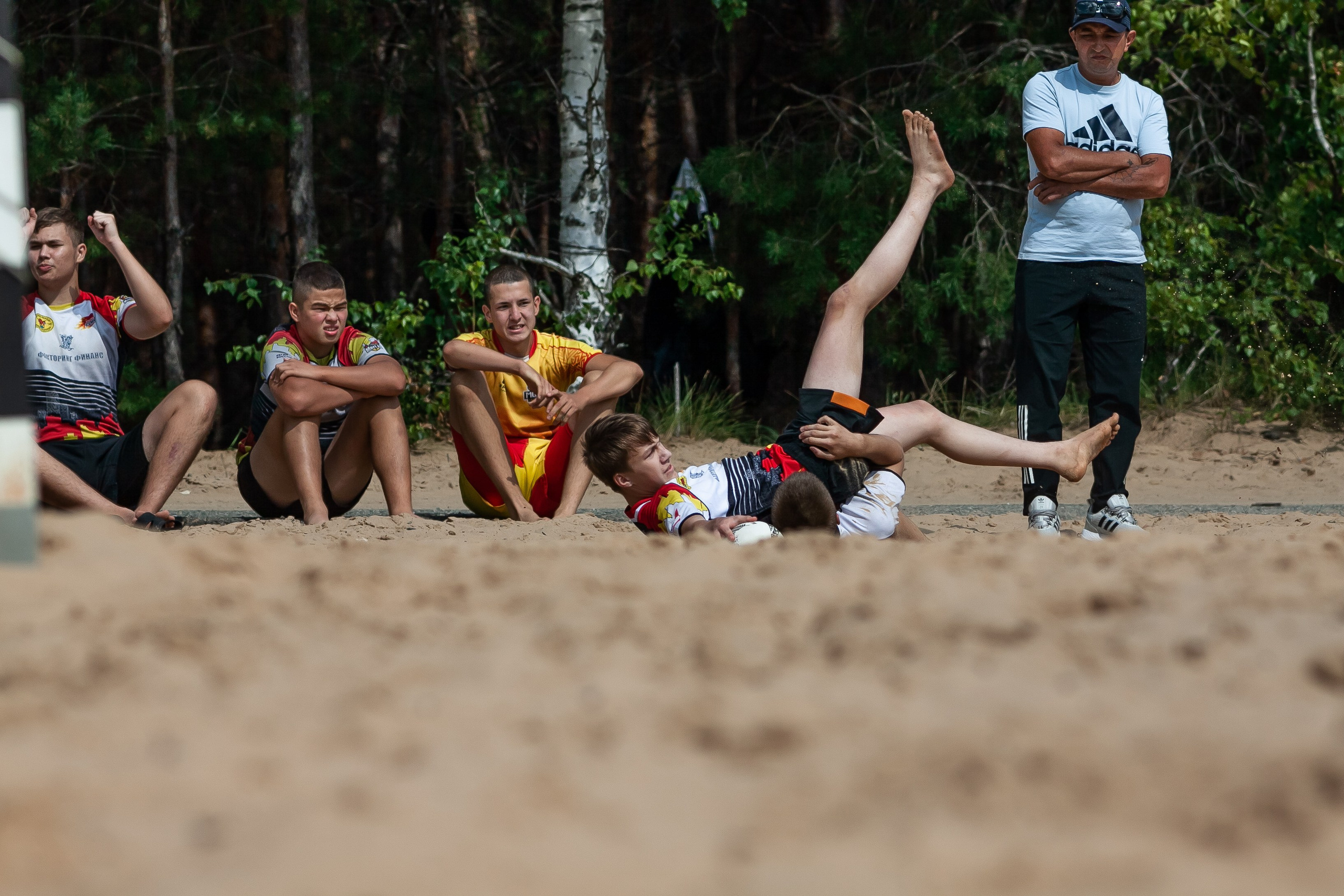 «Кубок «Молота» по пляжному Регби. Фотография