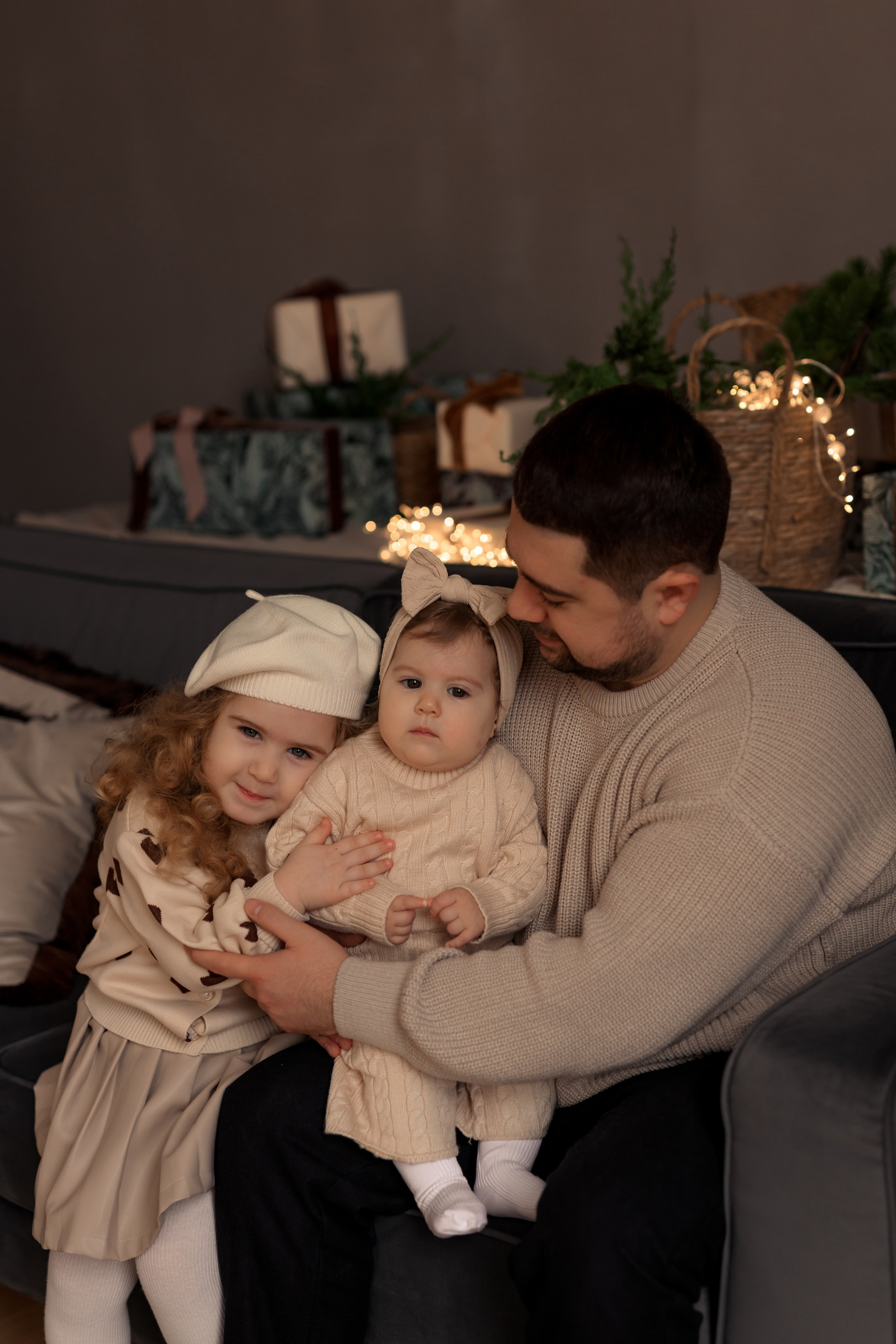 Папа, мама и две доченьки. Семейный и детский фотограф в Краснодаре Элона Литвинова