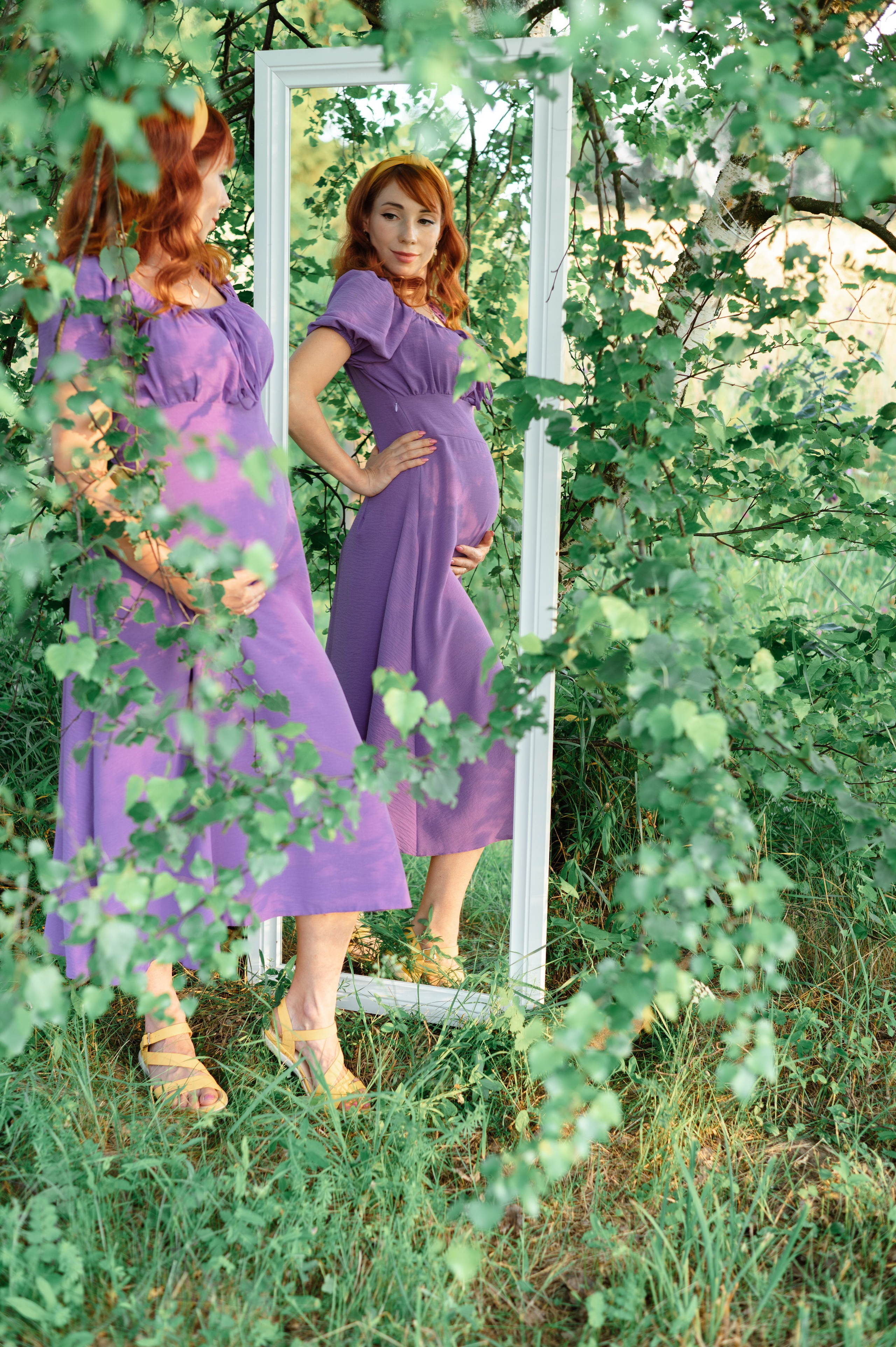 Фотосессия беременности в деревенском стиле. Фотограф в Кирове Инна Софронова