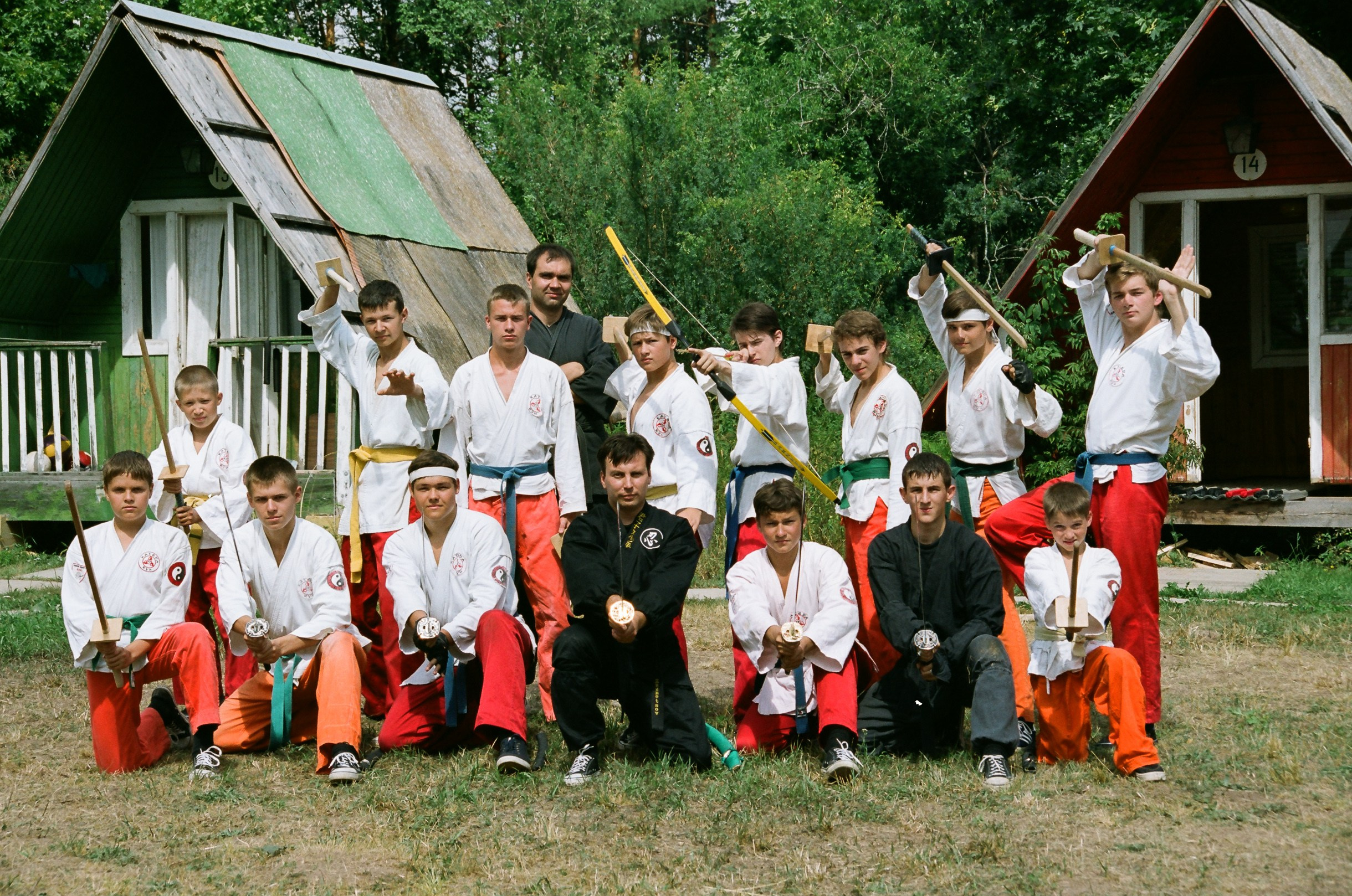 Фотографии Летние сборы ШБИ МОН 2003 г. Школа Боевых Искусств «МОН»